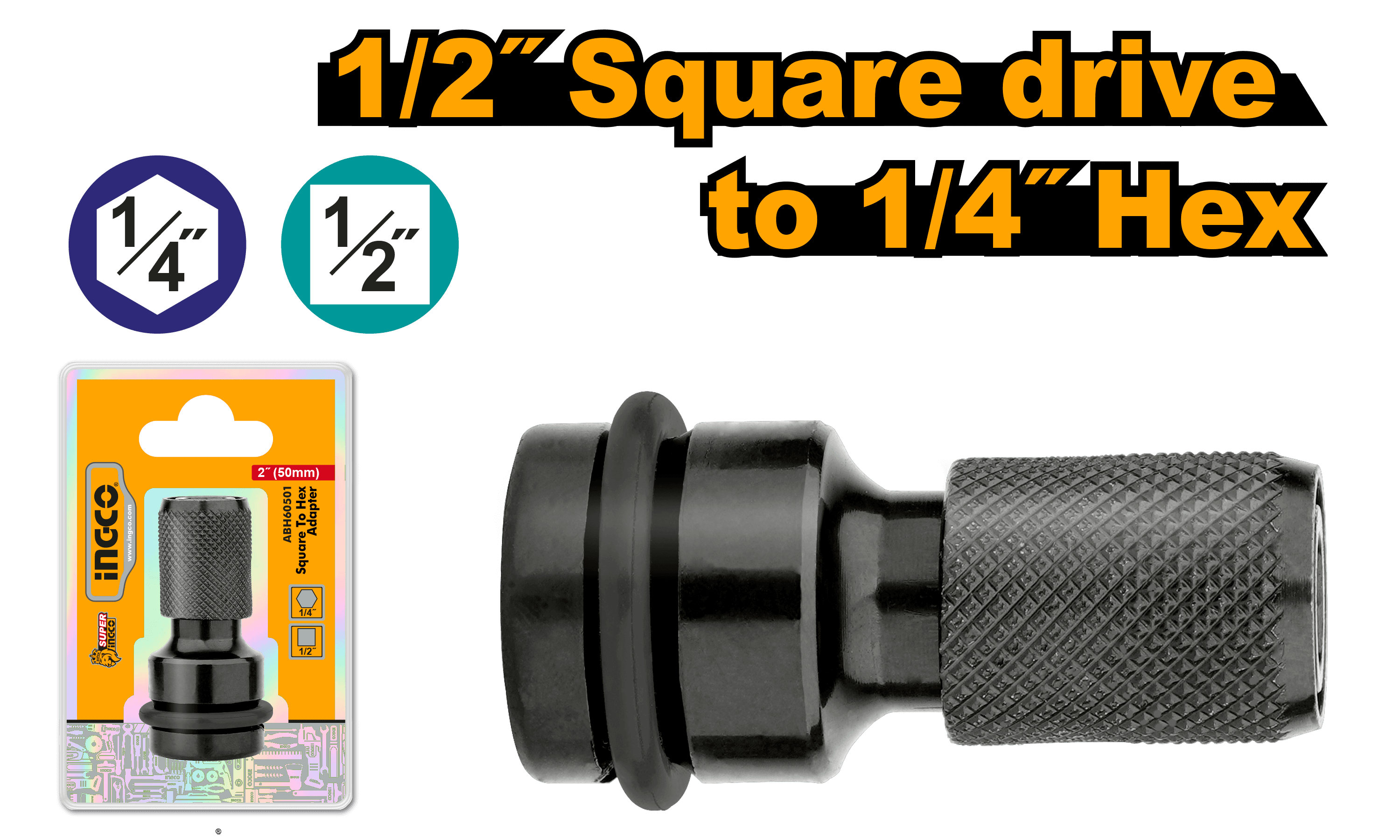 Adaptor Tubulara 1/2 la 1/4 HEX