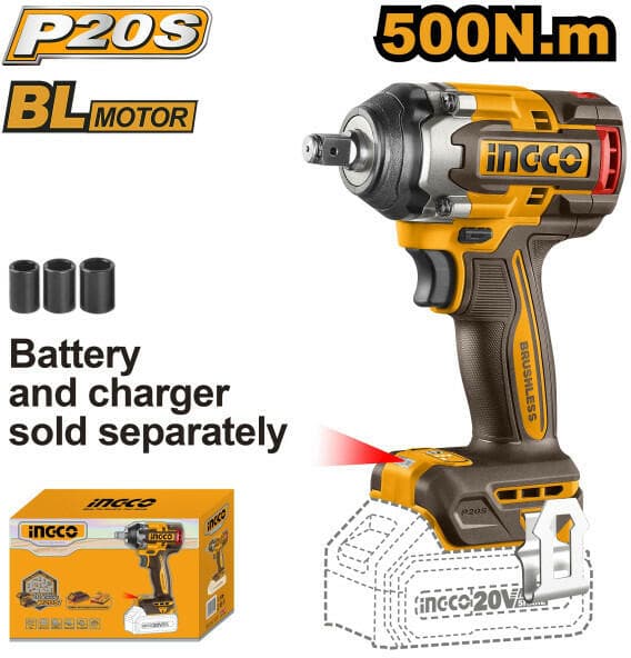 Filetanta cu Impact 20V 1/2 500 Nm