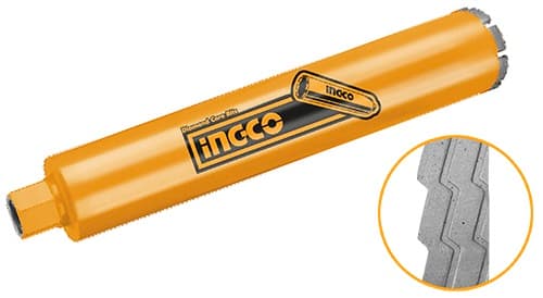 Carota Diamantata Segmentata 122x450mm