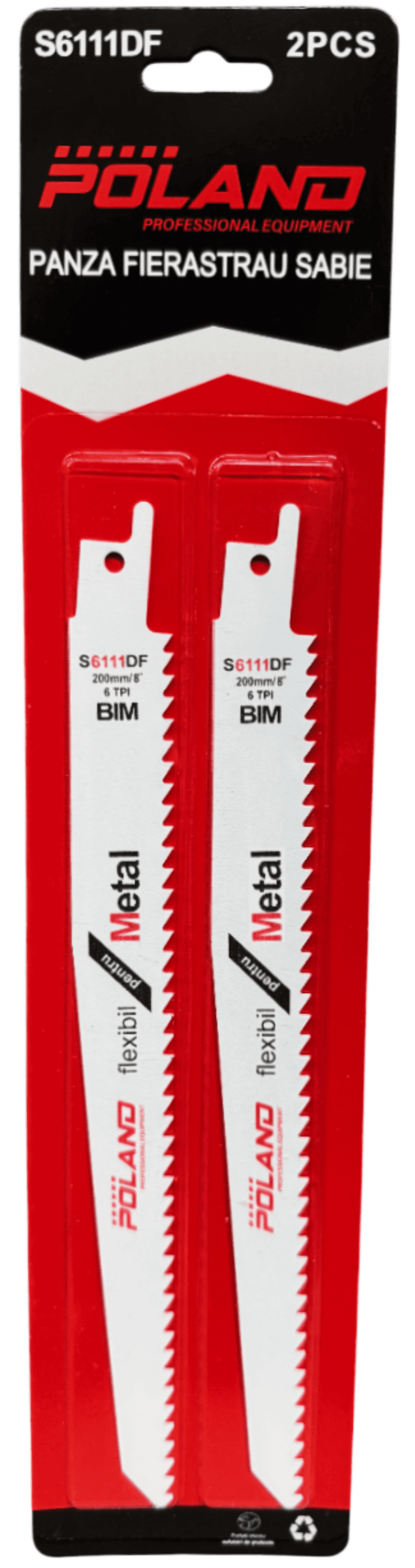 Panza Fierastrau Sabie Lunga 200mm Set 2 buc Metal
