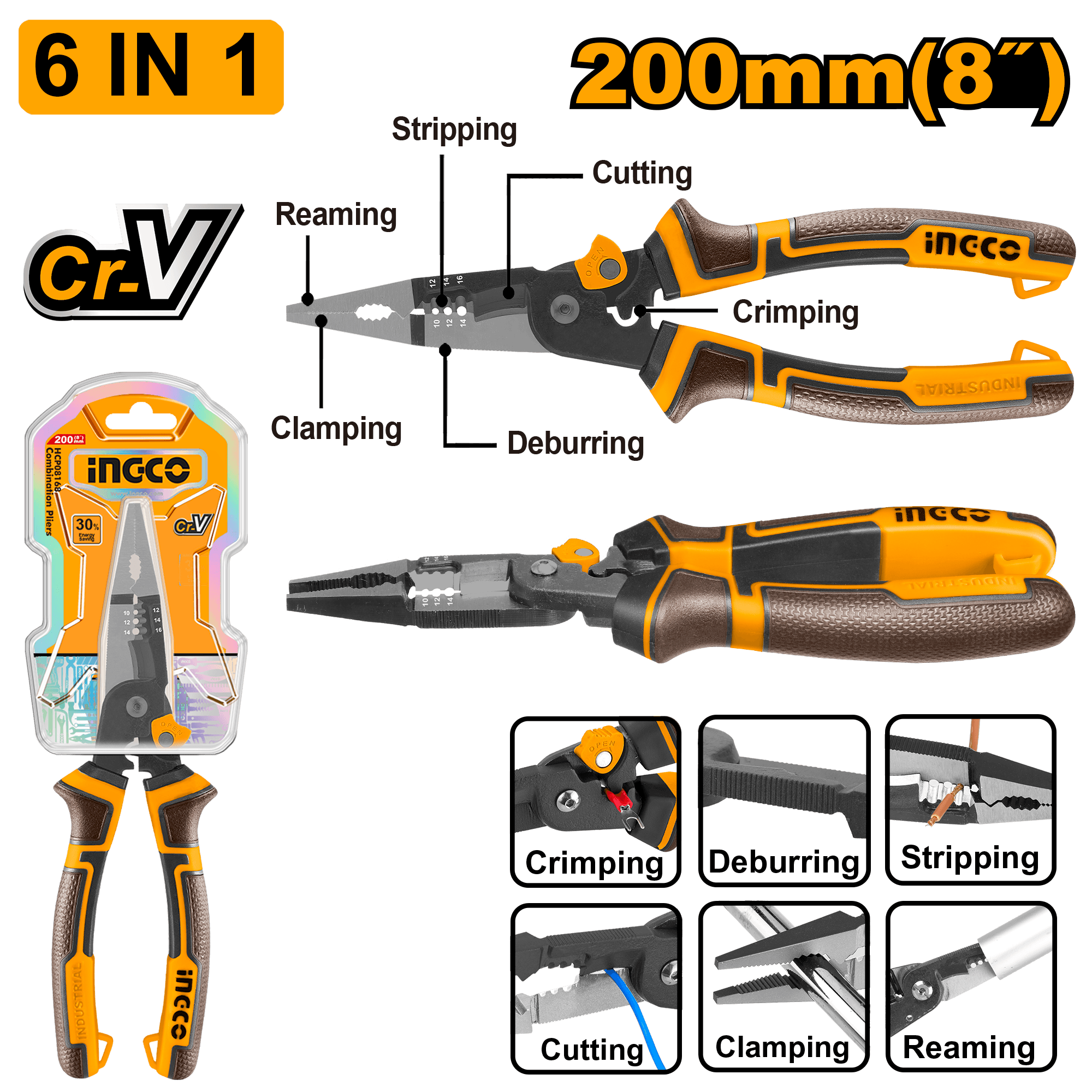 Cleste Multifunctional 6 in 1
