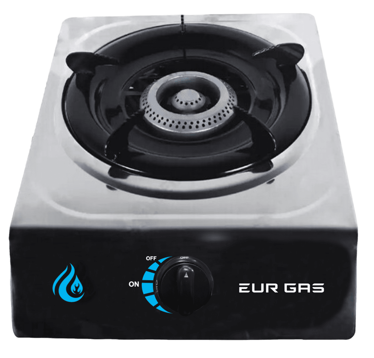 Aragaz din Inox EurGas cu 1 Arzător