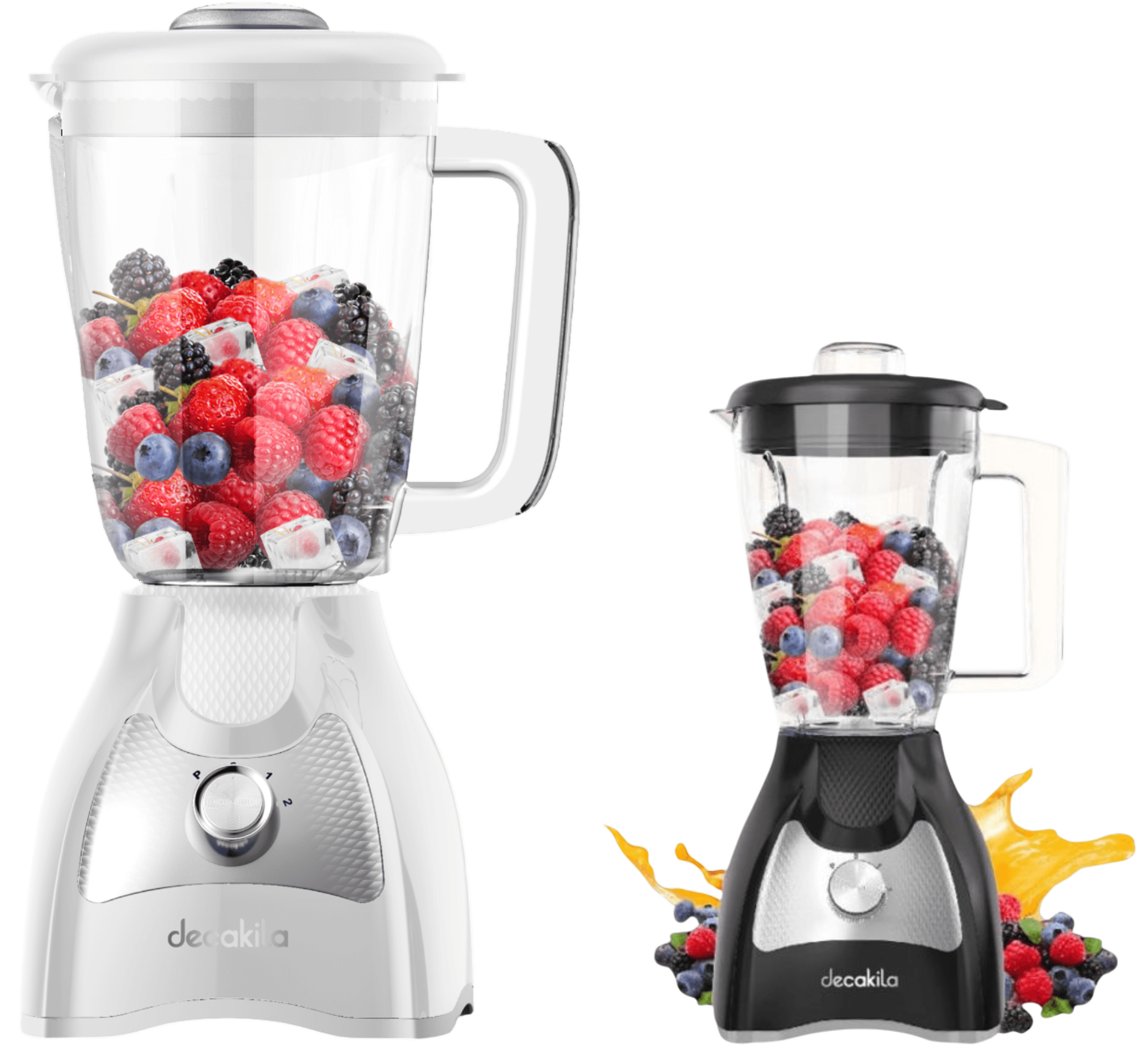 Blender 500W Alb/Negru