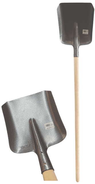  Lopata de aluminiu 950gr + coada lemn 1.2 m