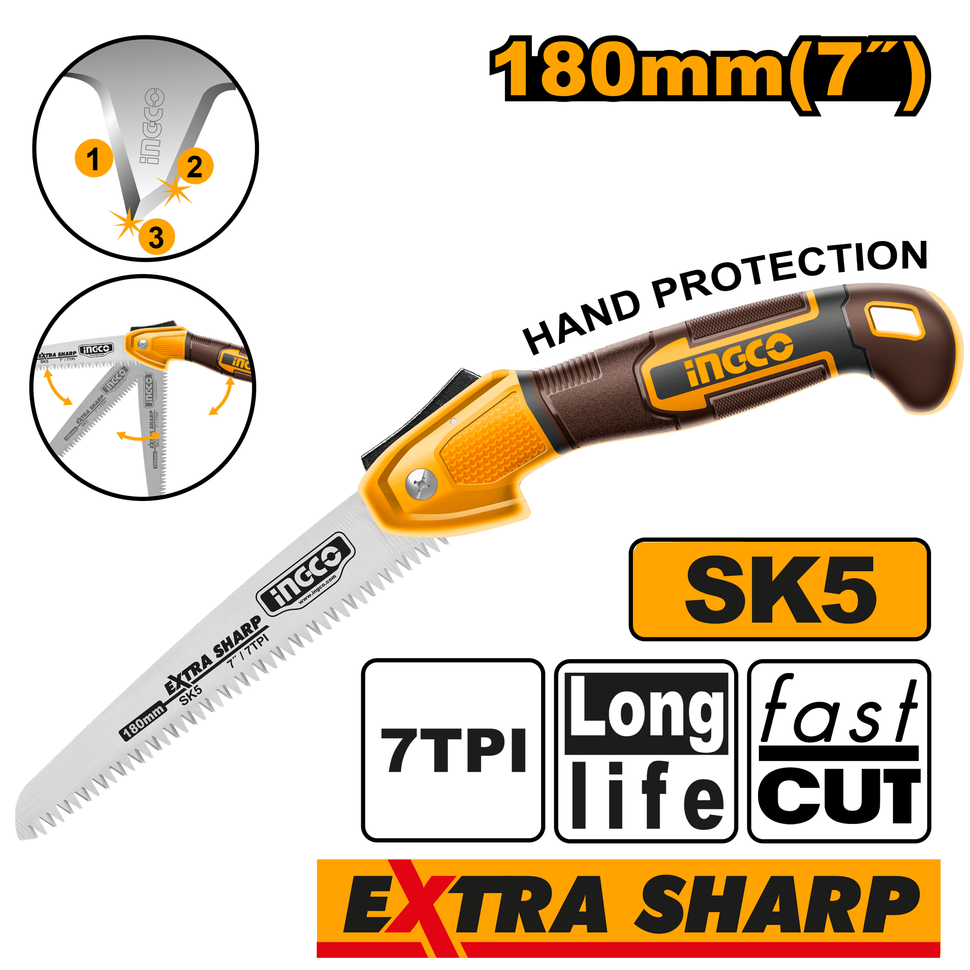 Fierastrau Pliabil 180mm