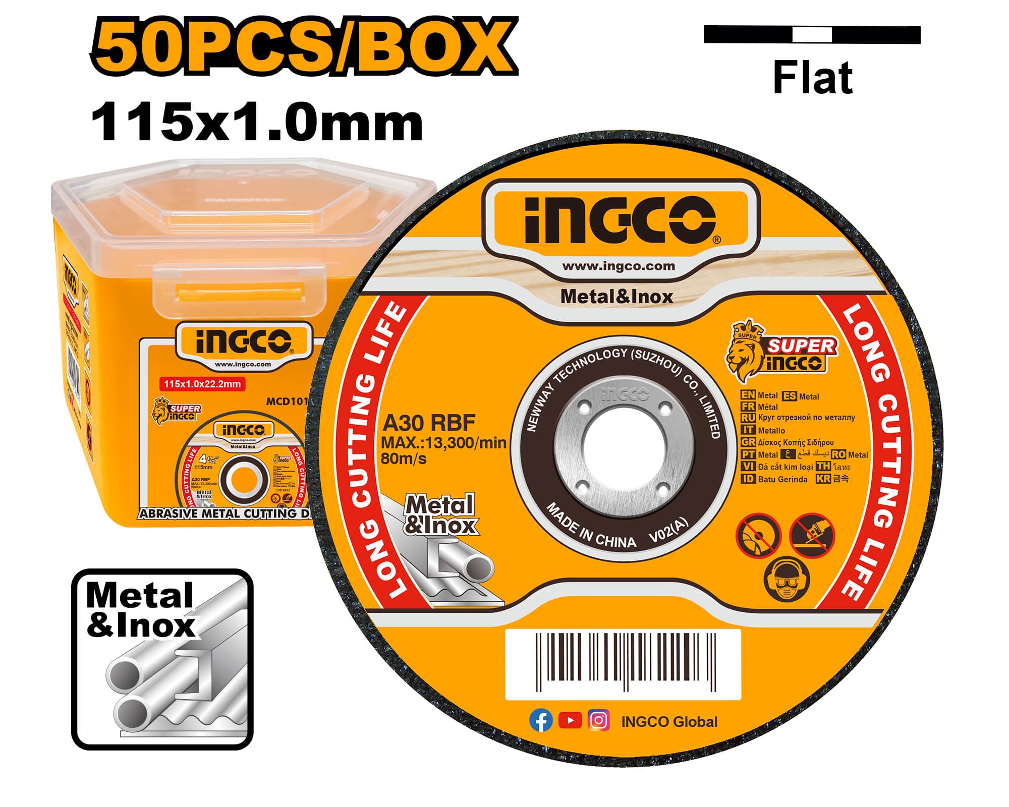 Disc Abraziv de Taiere 115mm