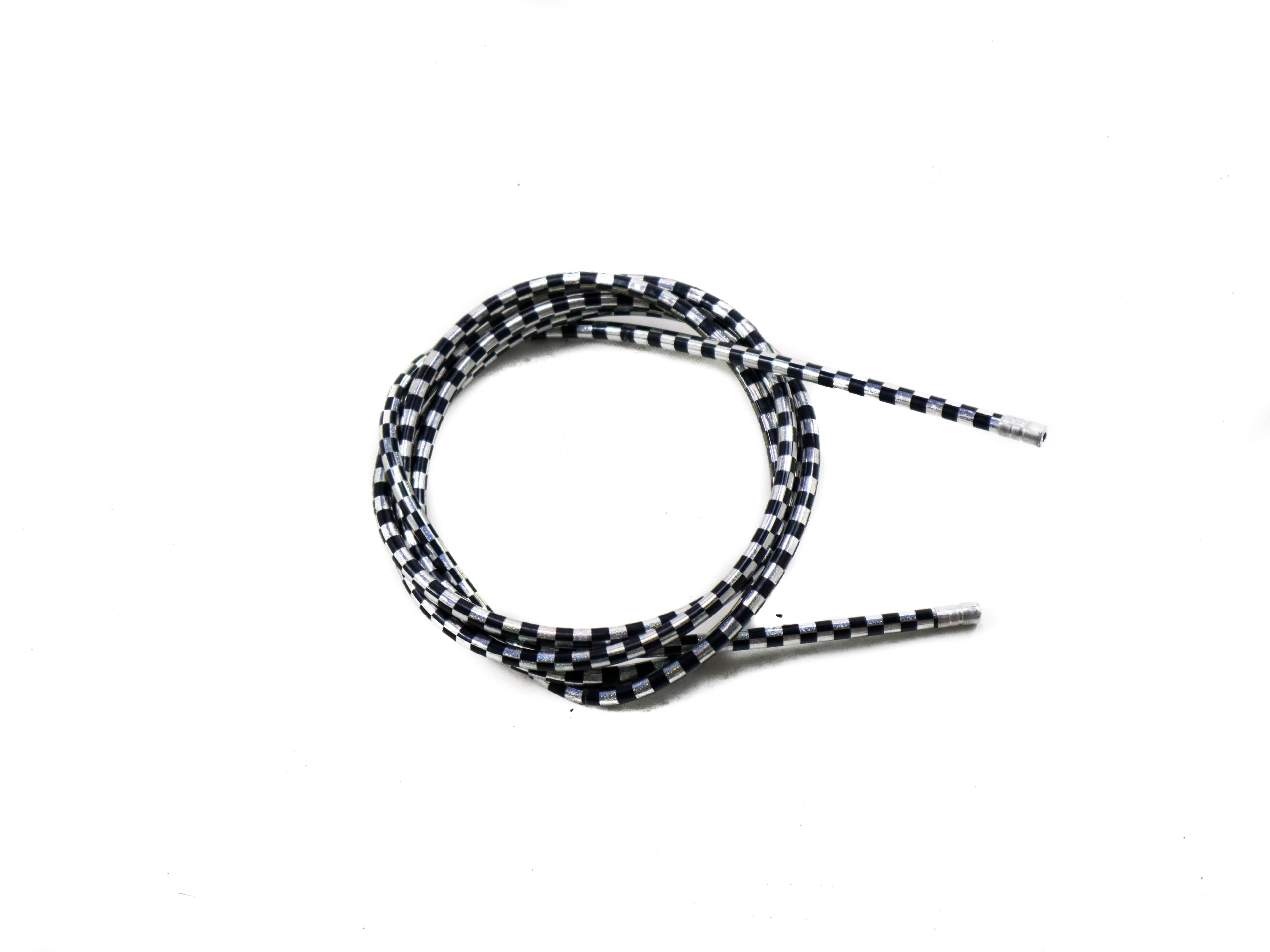 Camasa+Cablu Frana Alb/Negru