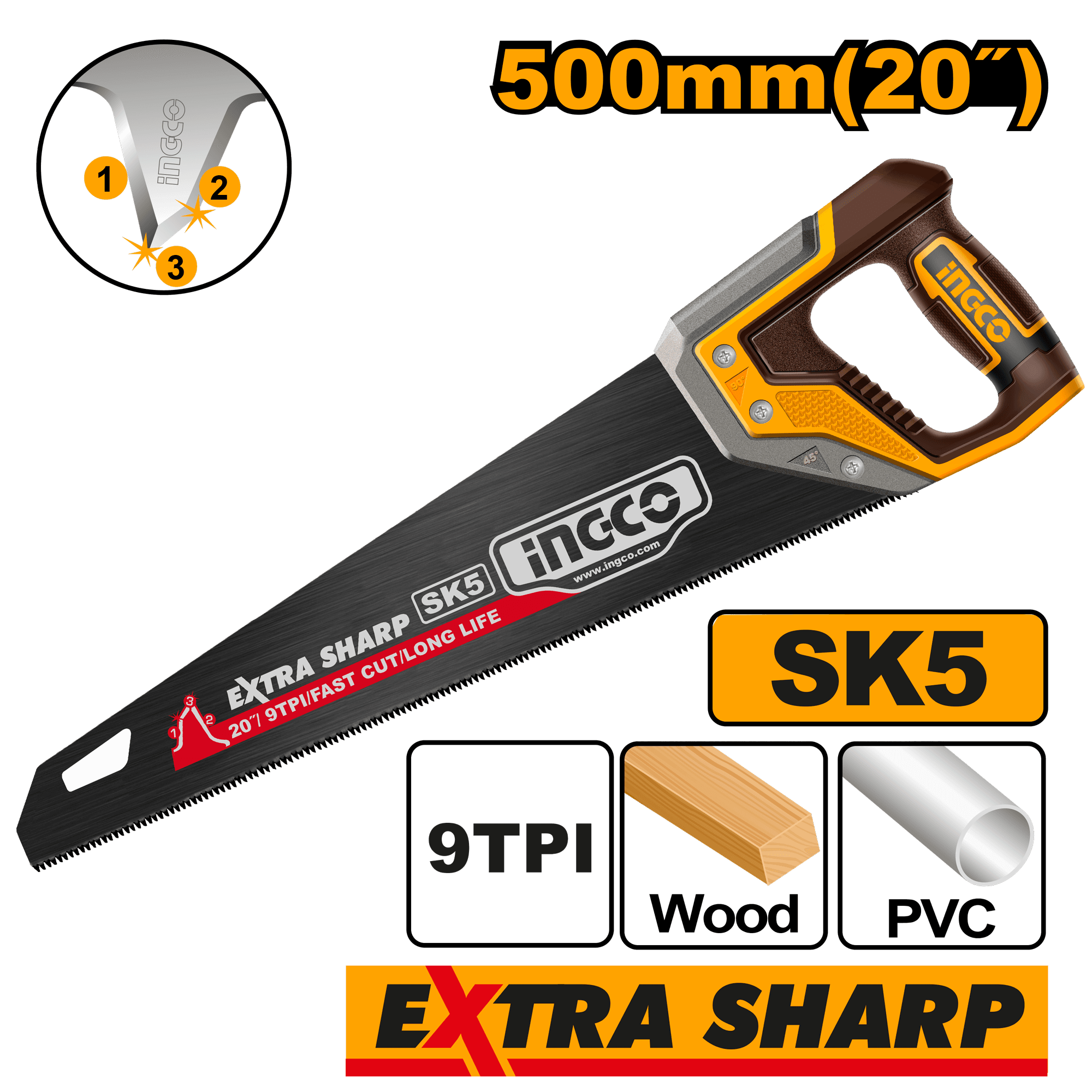 Fierastrau Manual Lemn 50cm