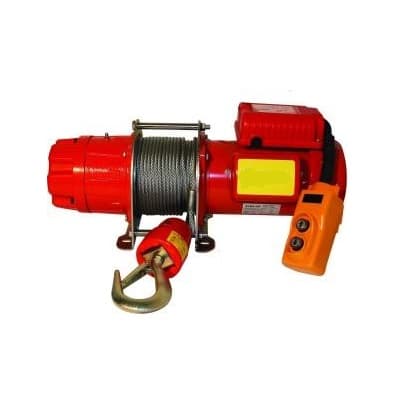 Troliu Electric cu Cablu de Otel 12m 400kg