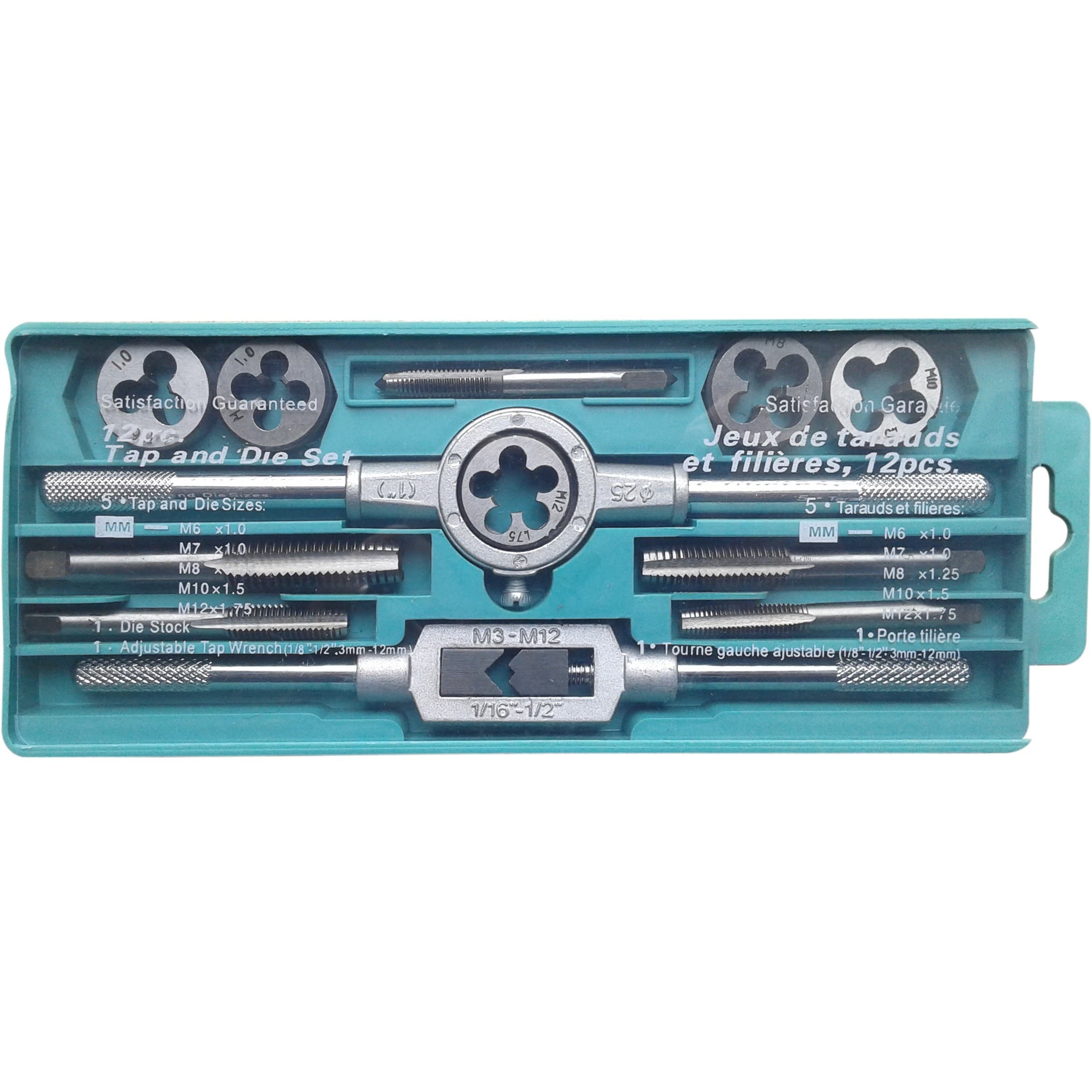 Trusa de Filiere cu Tarozi 12pcs