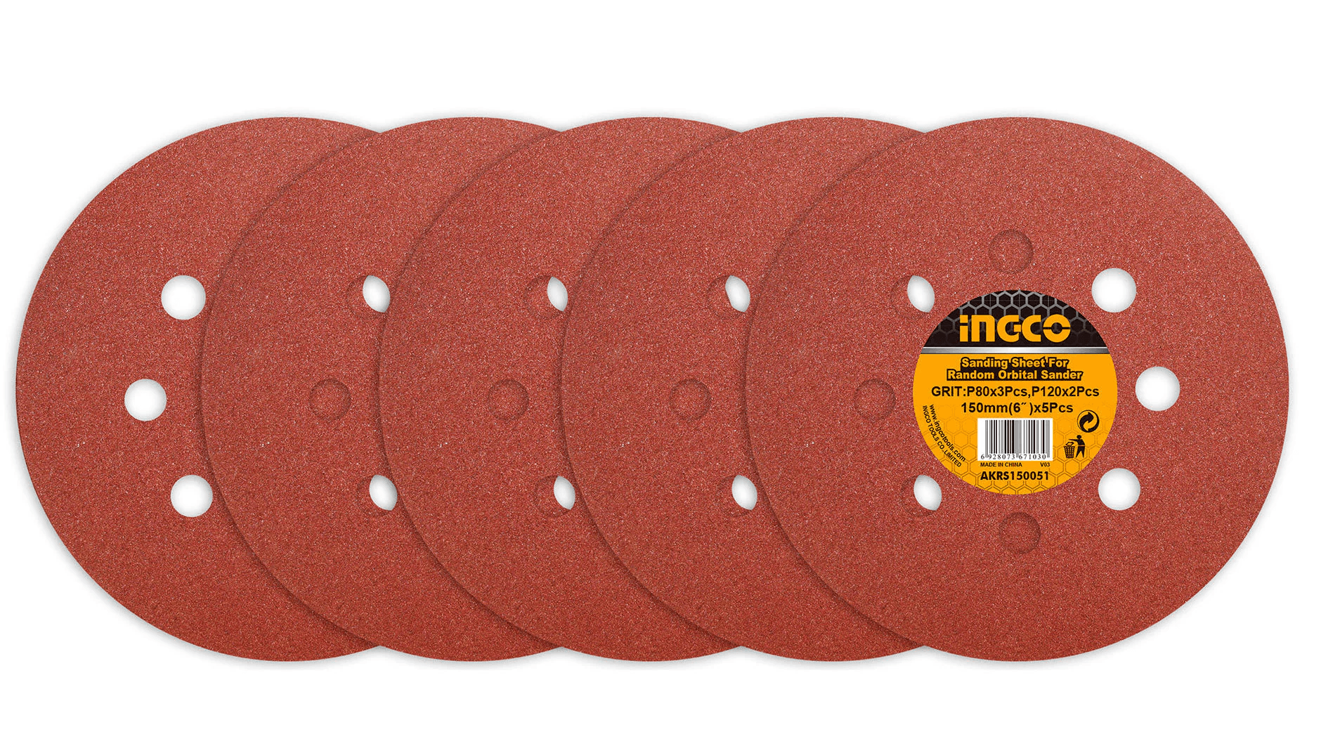 Smirghel 150mm Set 5buc