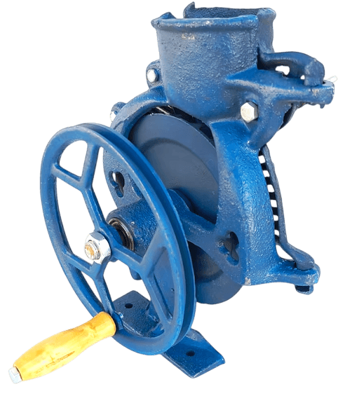 Desfacator Manual pentru Porumb din Fonta Albastru