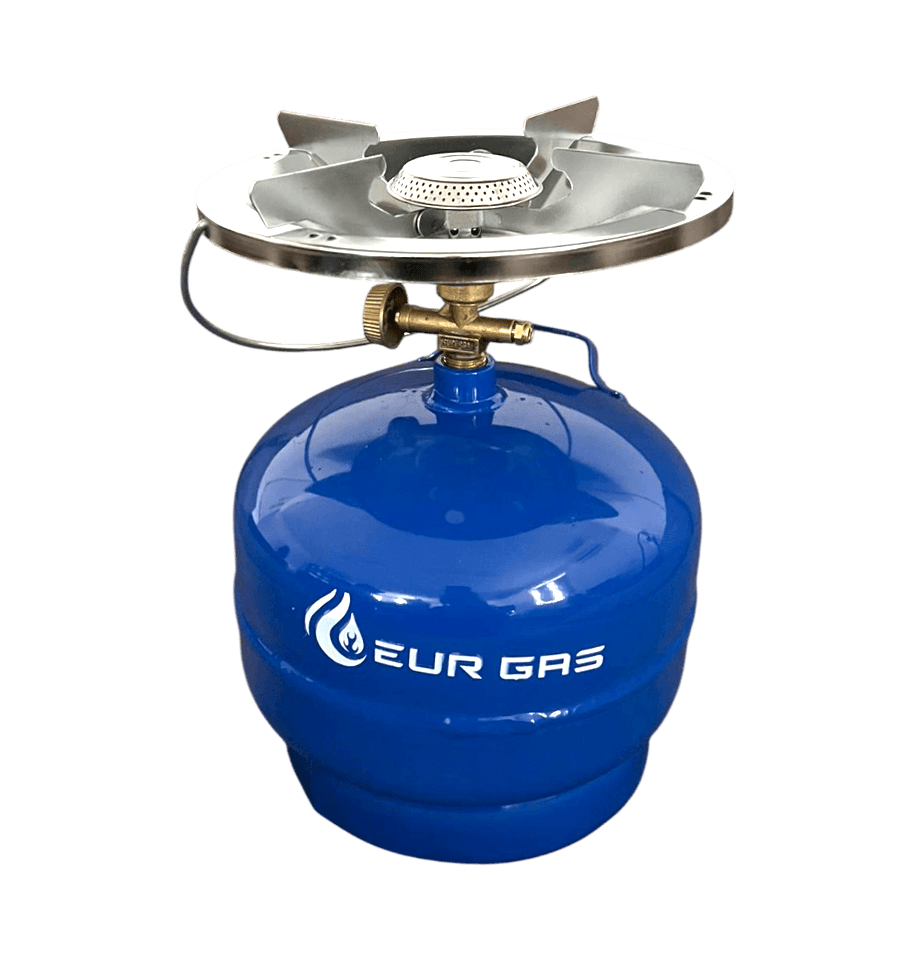 Butelie de Gaz EurGas 2kg 4,8L cu Arzator