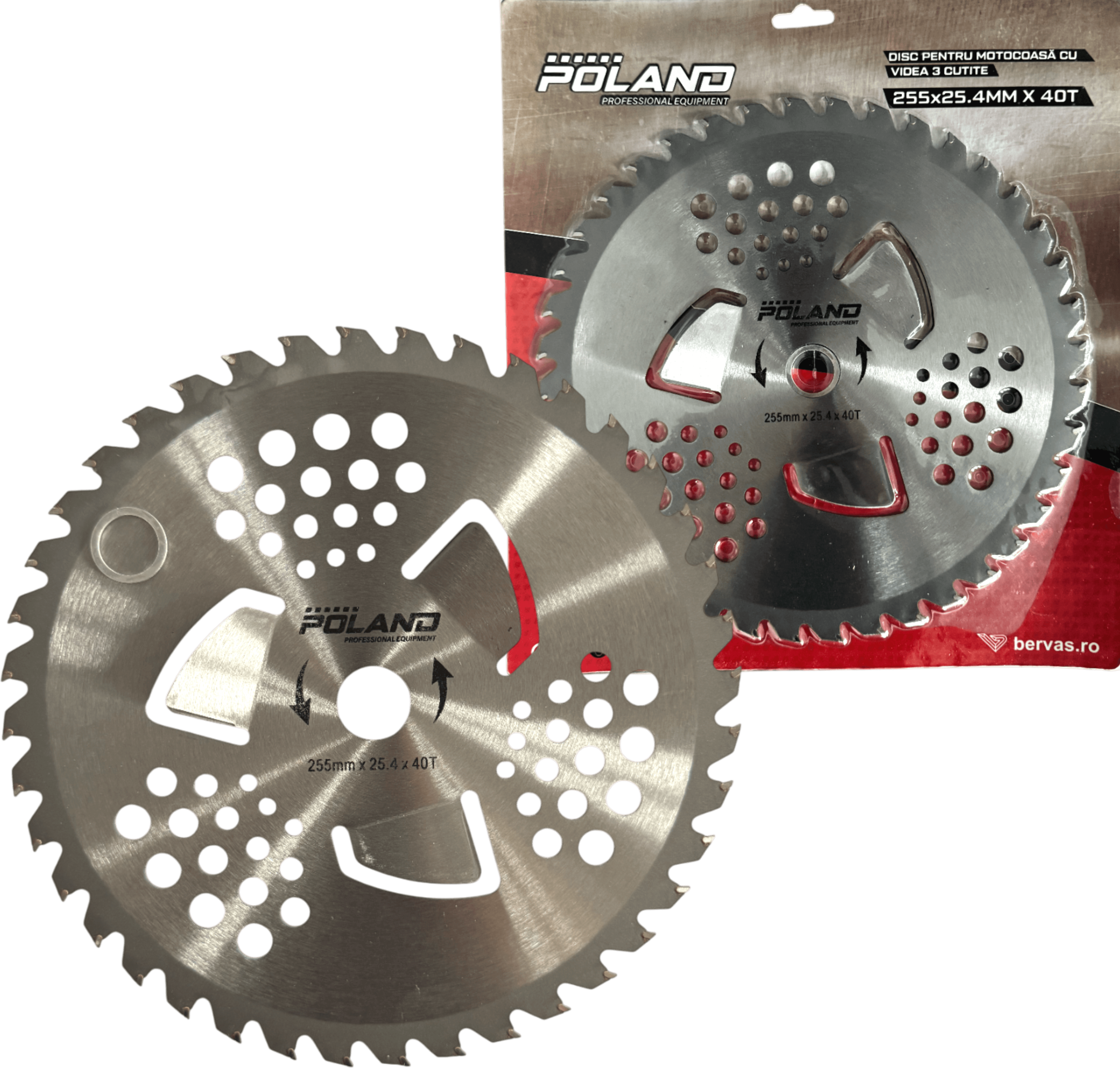 Disc pentru Motocoasa cu Widia 3 Cutite