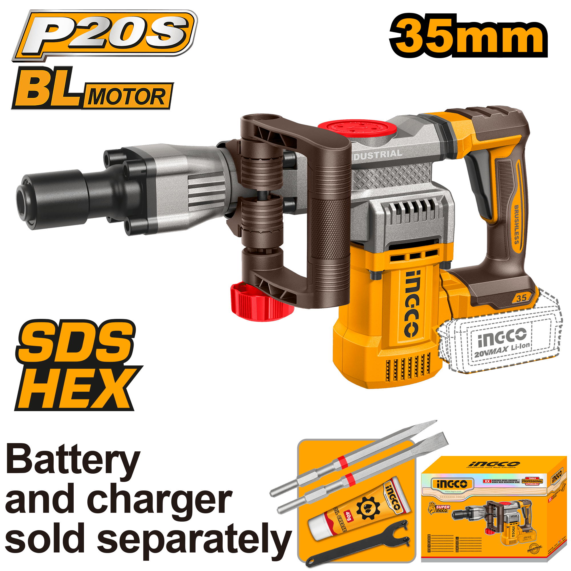 Demolator 20V SDS HEX