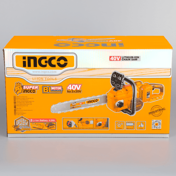 Motofierastrau 40V cu 2 Acumulatori 20V 4Ah image