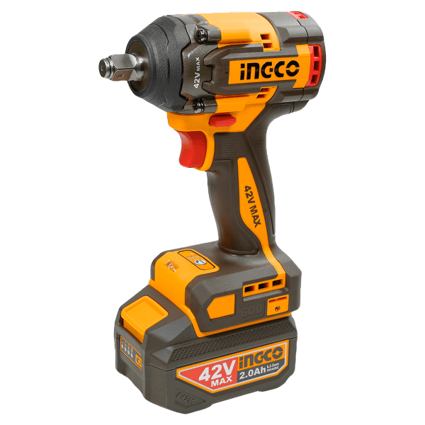 Filetanta cu impact 42V 600Nm cu 2 Acumulatori image