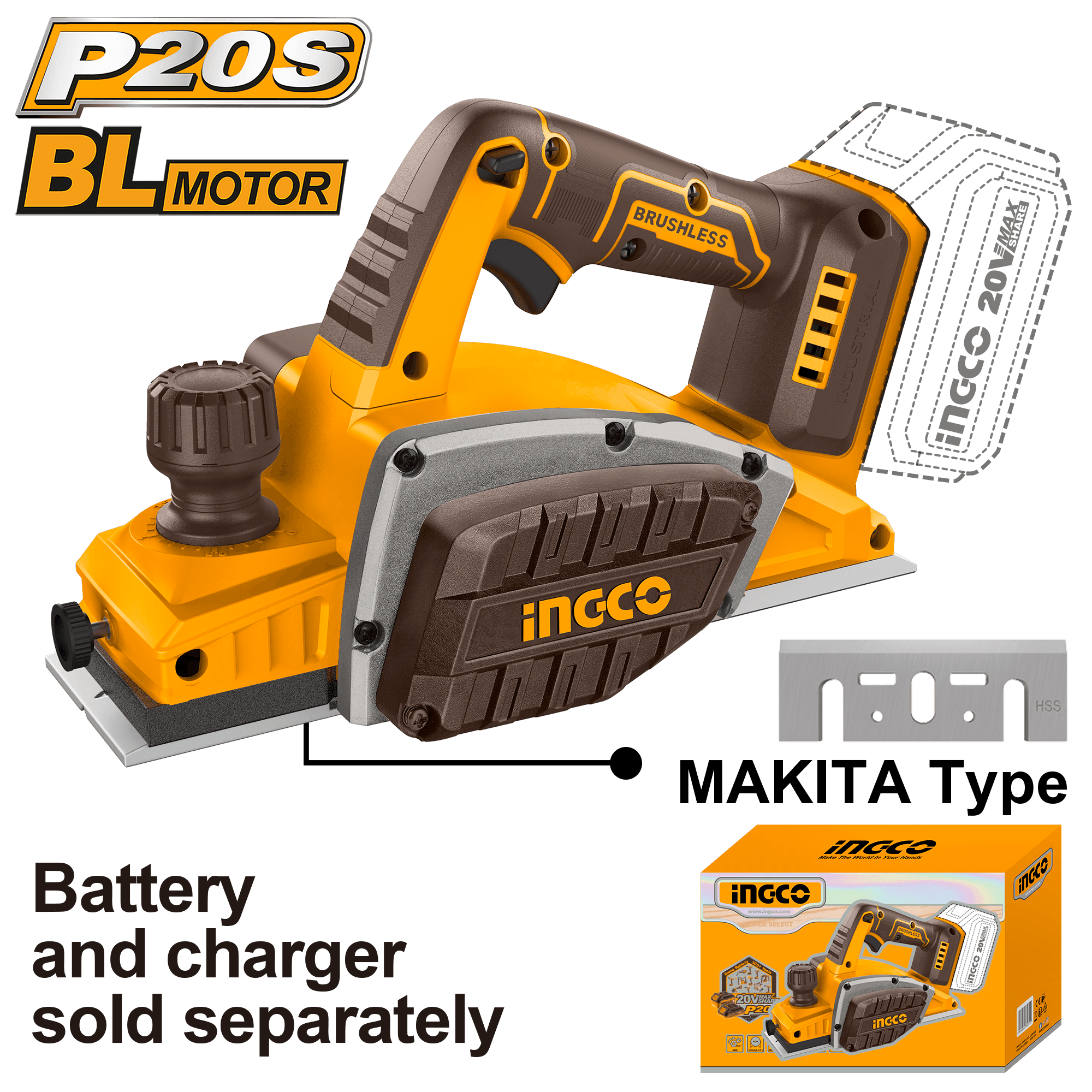 Rindea Electrica 20V fara Acumulatori