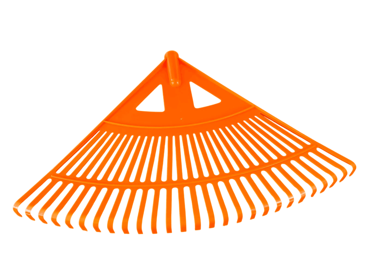 Grebla din Plastic Portocalie pentru Frunze
