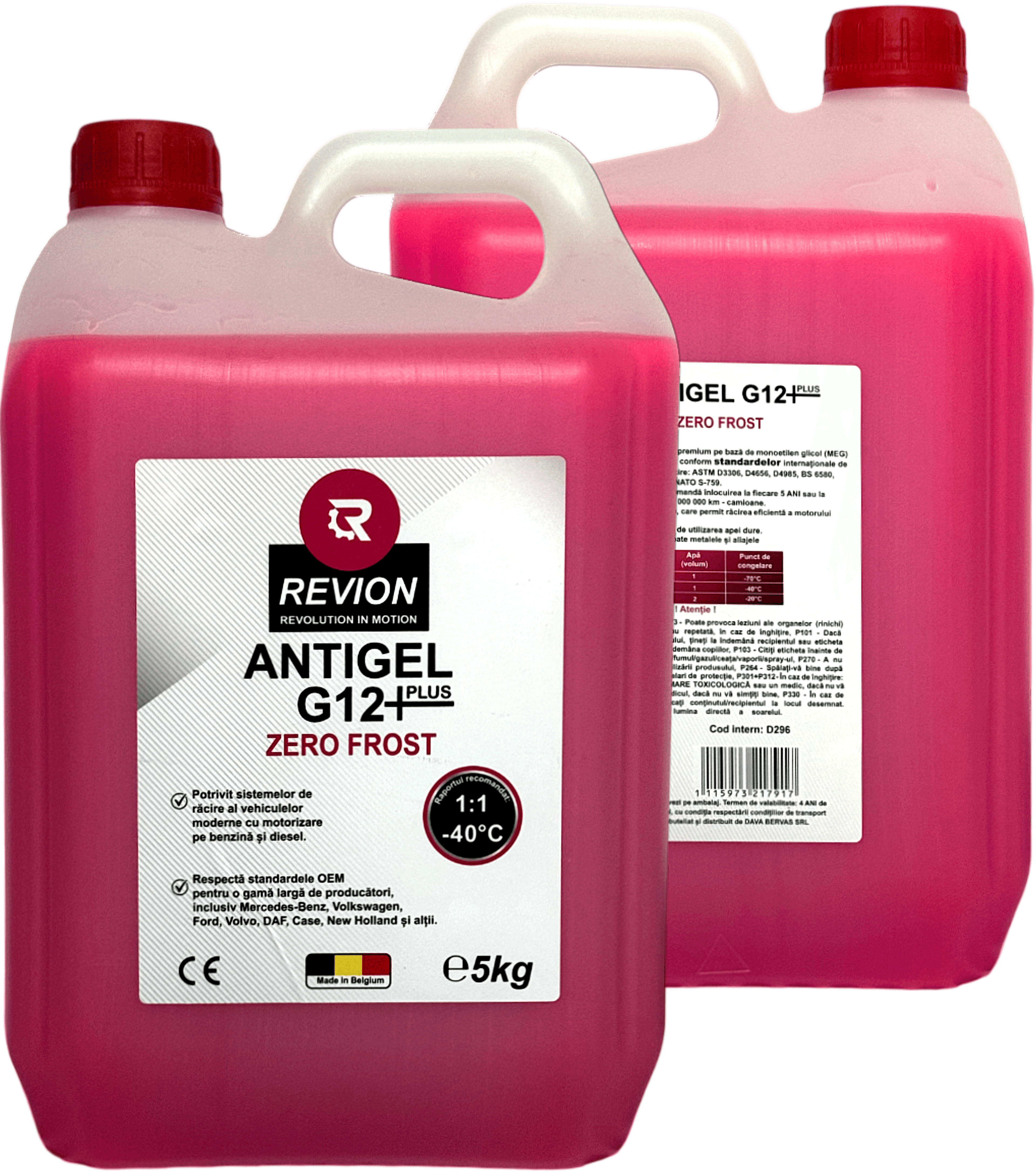 Antigel Revion G12 -40°C 5KG