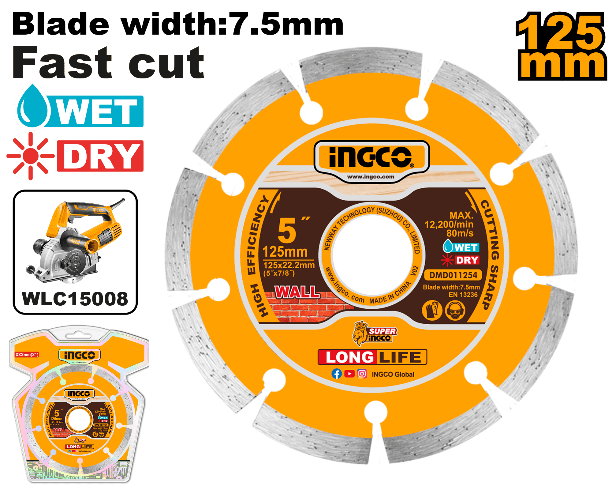 Disc Diamantat Taiere Caneluri 