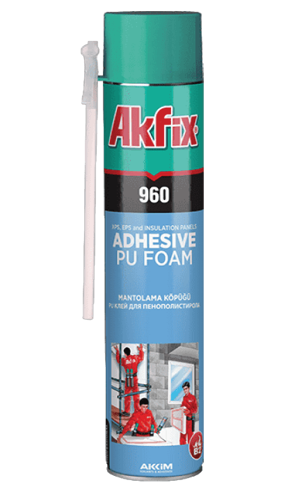 Spuma Adeziv Pai  960 pentu Izolare 750ml Akfix