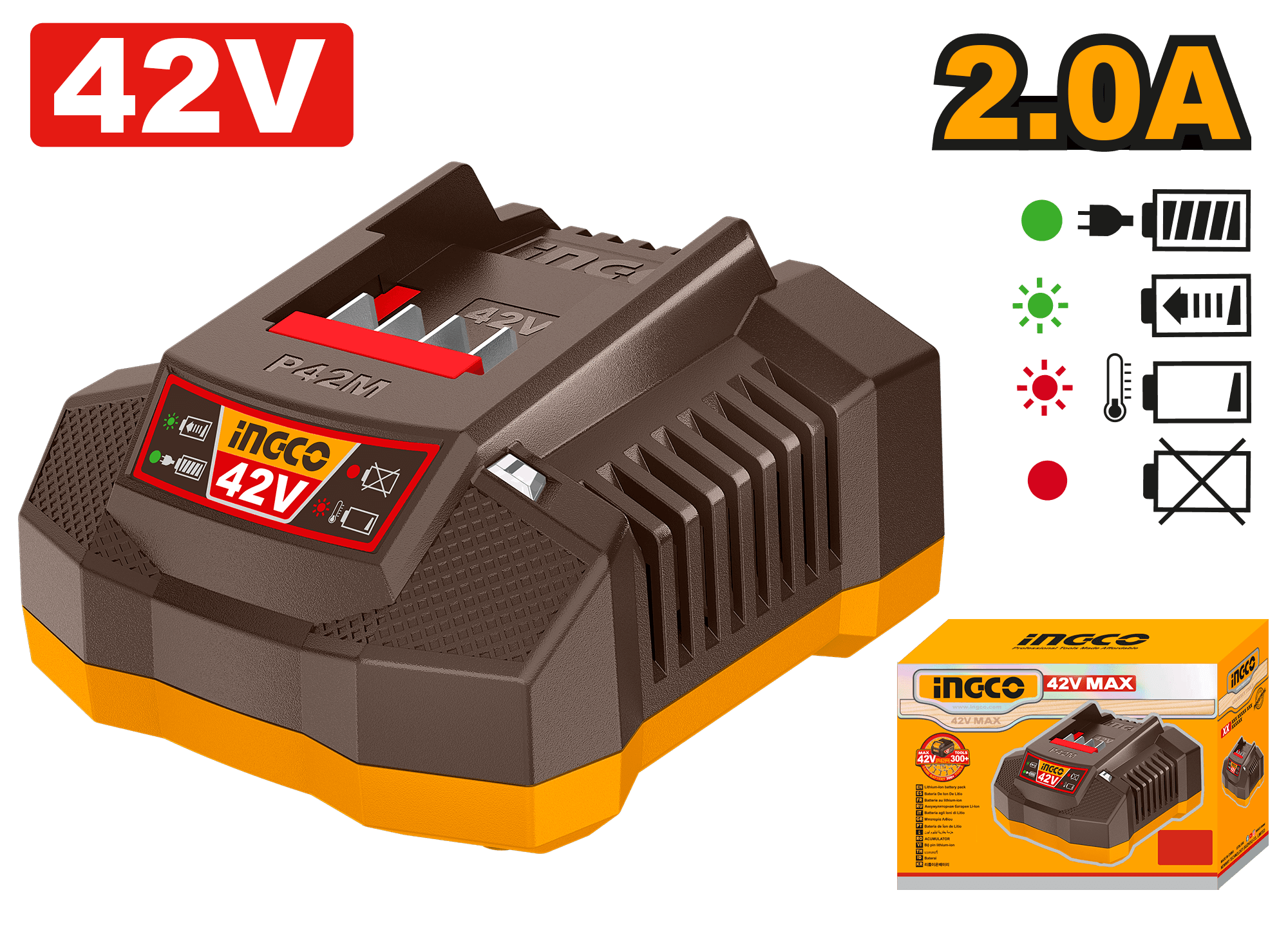 Incarcator 42V 2Ah