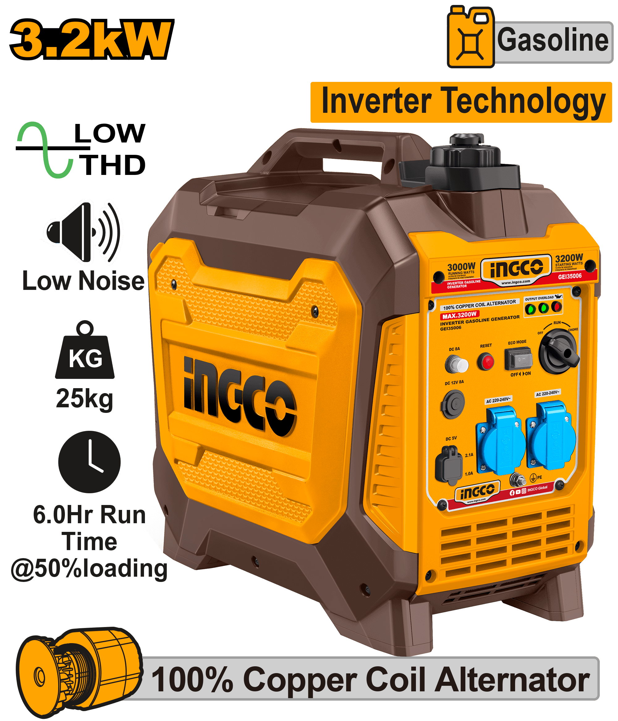 Generator 3.2KW Invertor