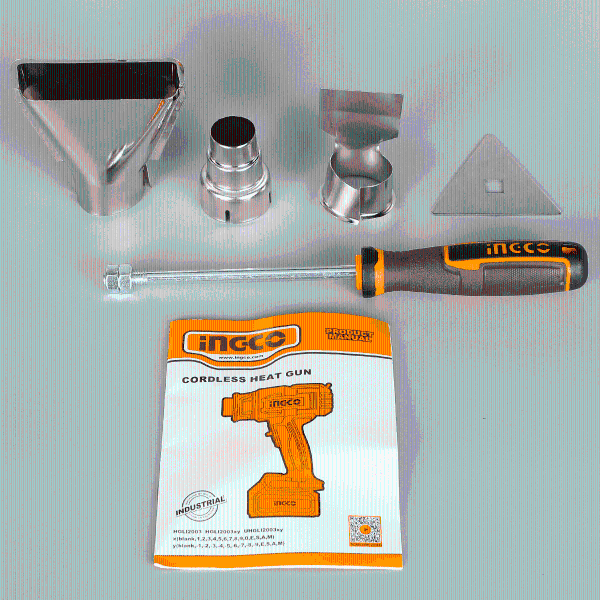 Pistol de Aer Cald 20V cu Afisaj Electronic image