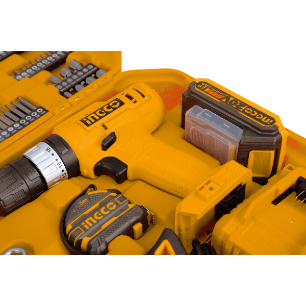 Set de Unelte 165pcs cu Bormasina 20V 66Nm image