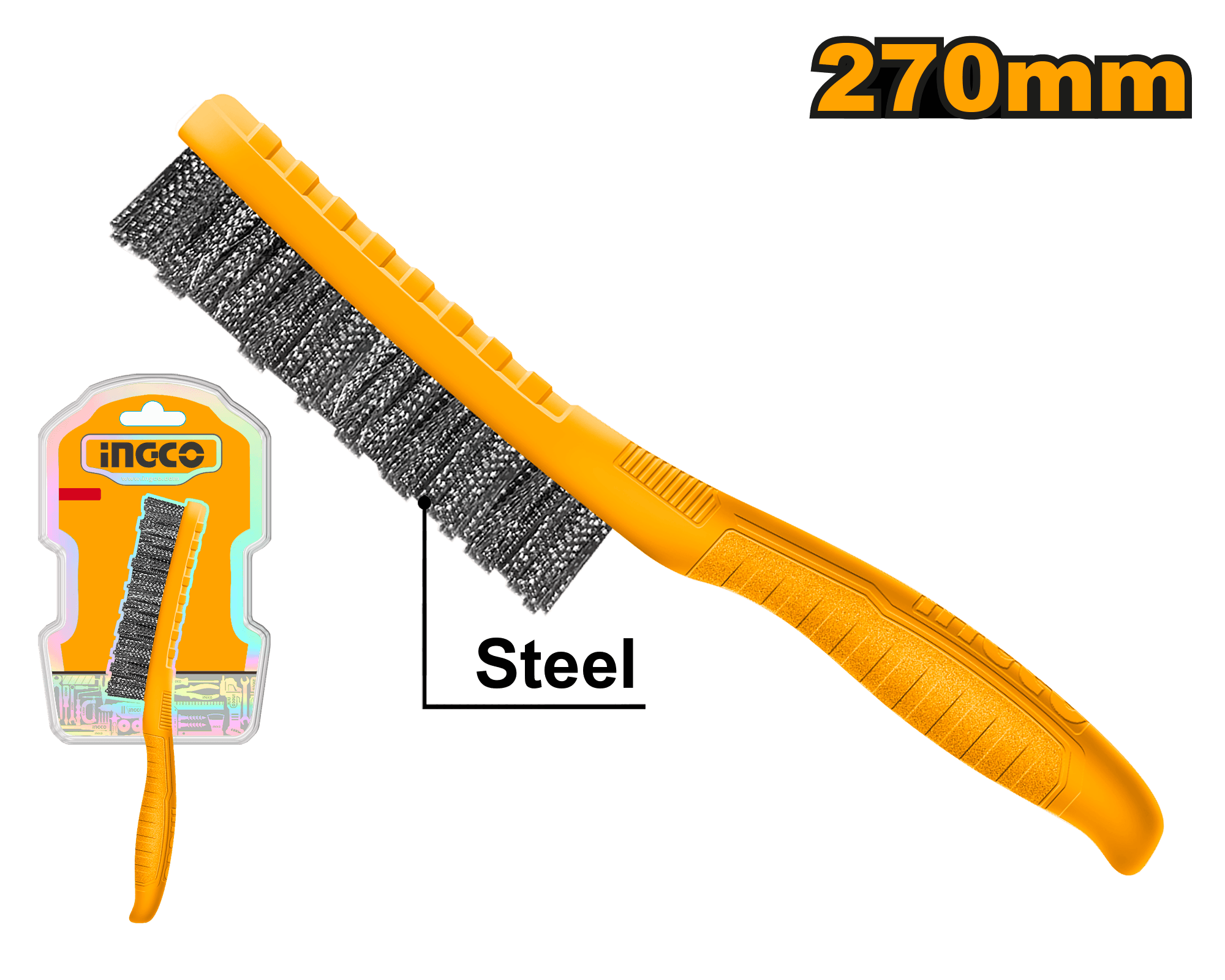 Perie de Sarma Dura pentru Metal 270mm