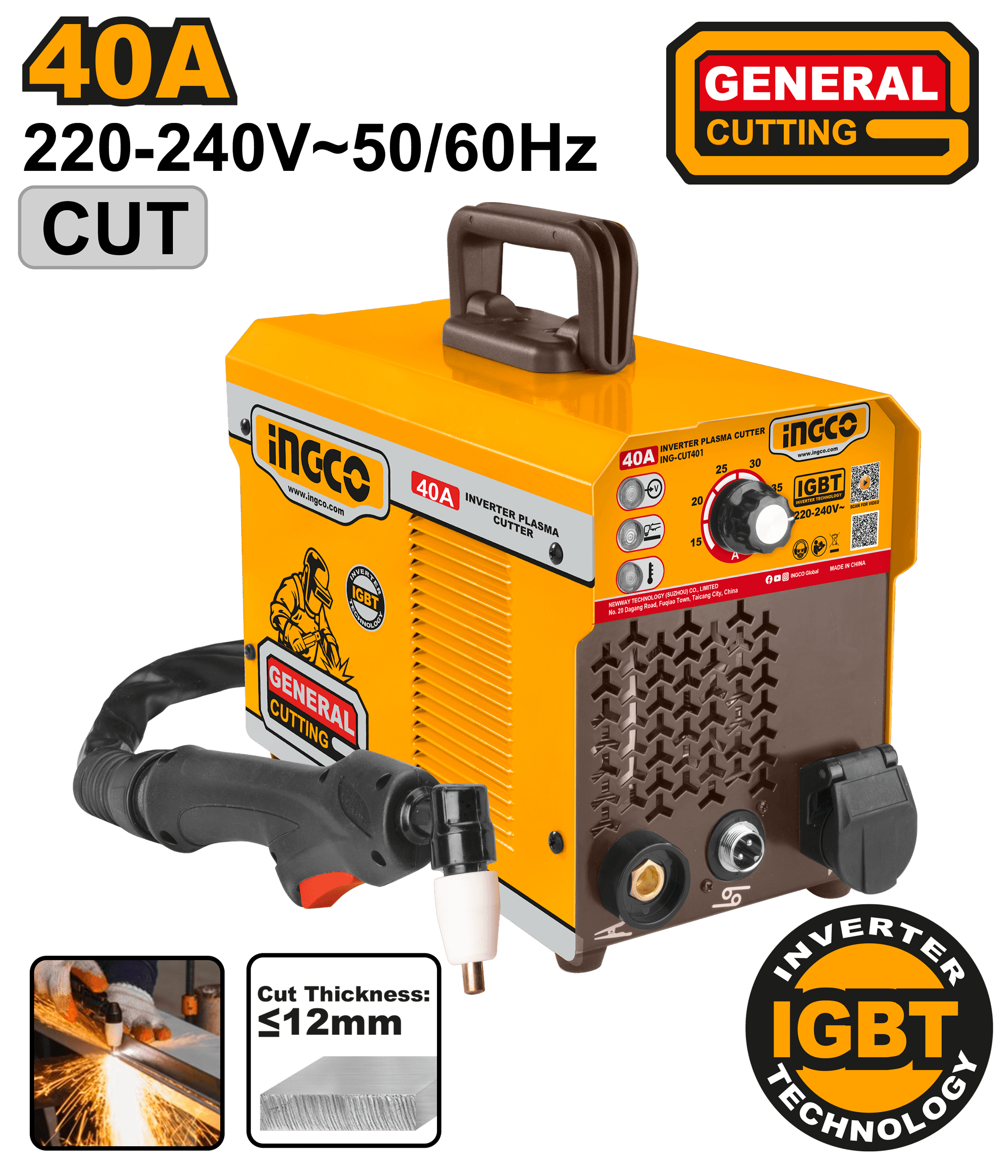 Aparat de Taiat cu Plasma 40A