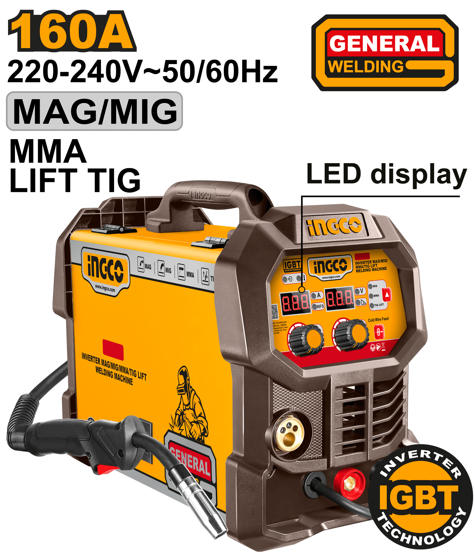 Aparat Sudura MIG/MAG (cu sarma) 160A