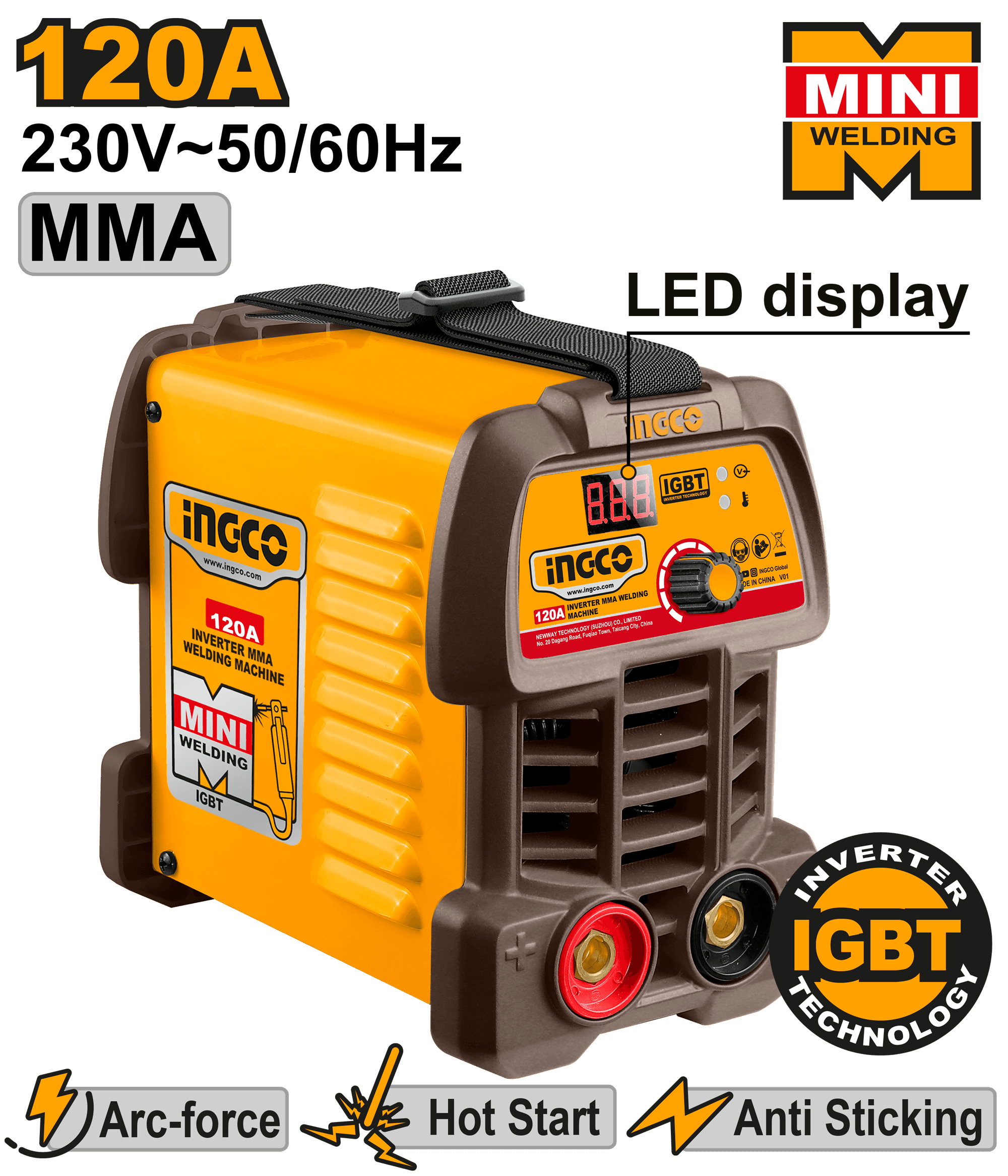 Aparat Sudura cu Invertor MMA 120A