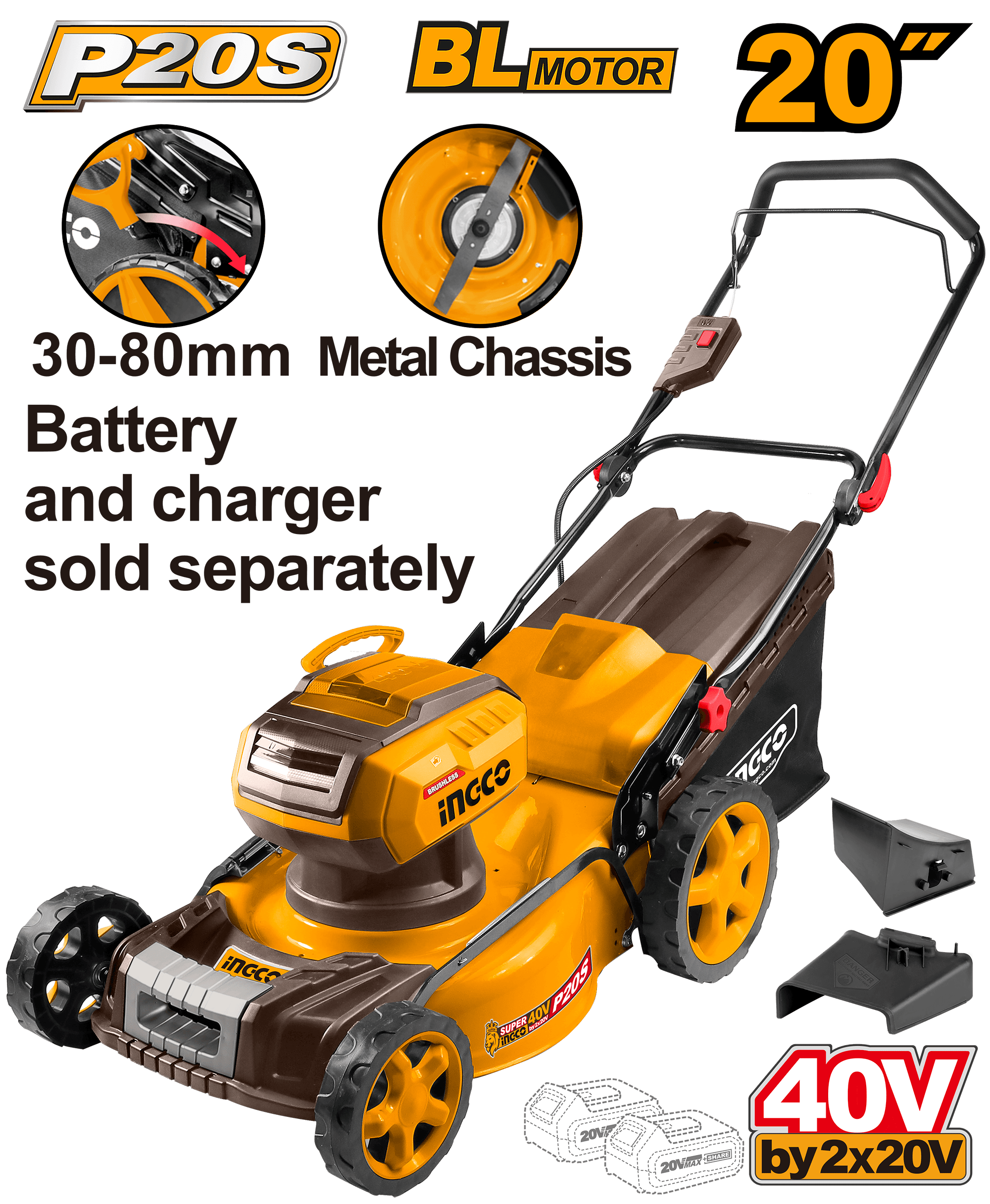 Masina Tuns Iarba 40V