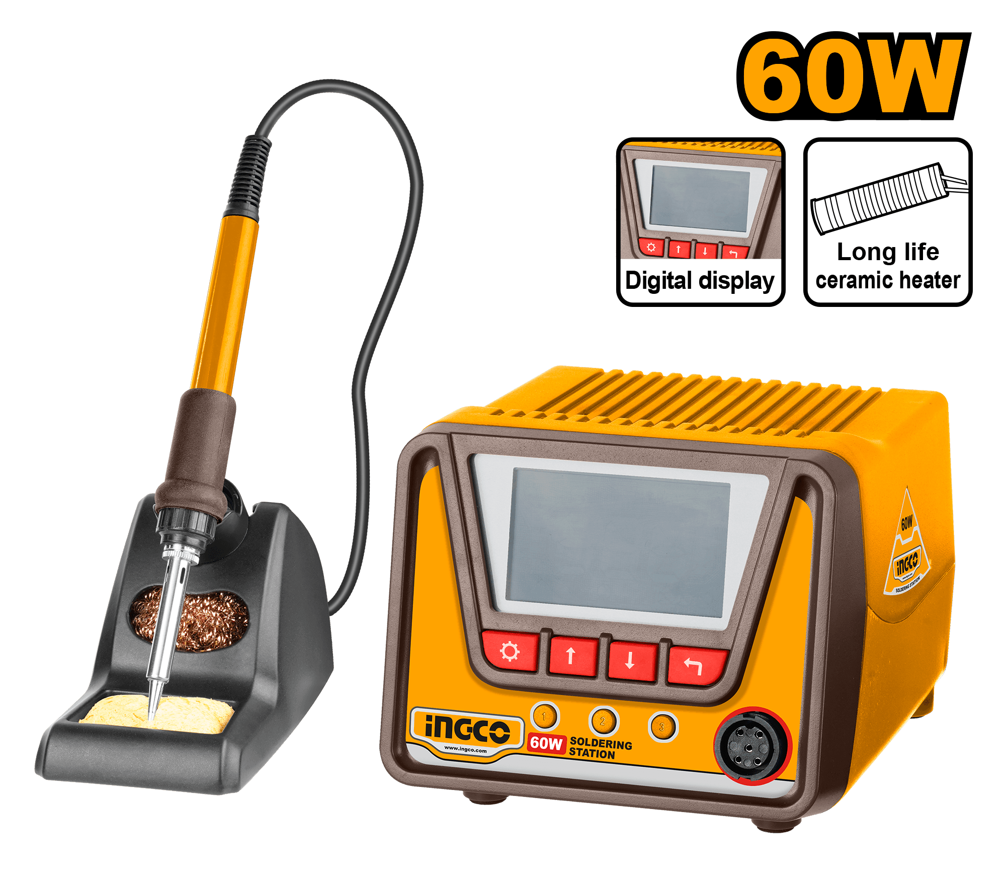 Statie de Lipire 60W cu Display Digital