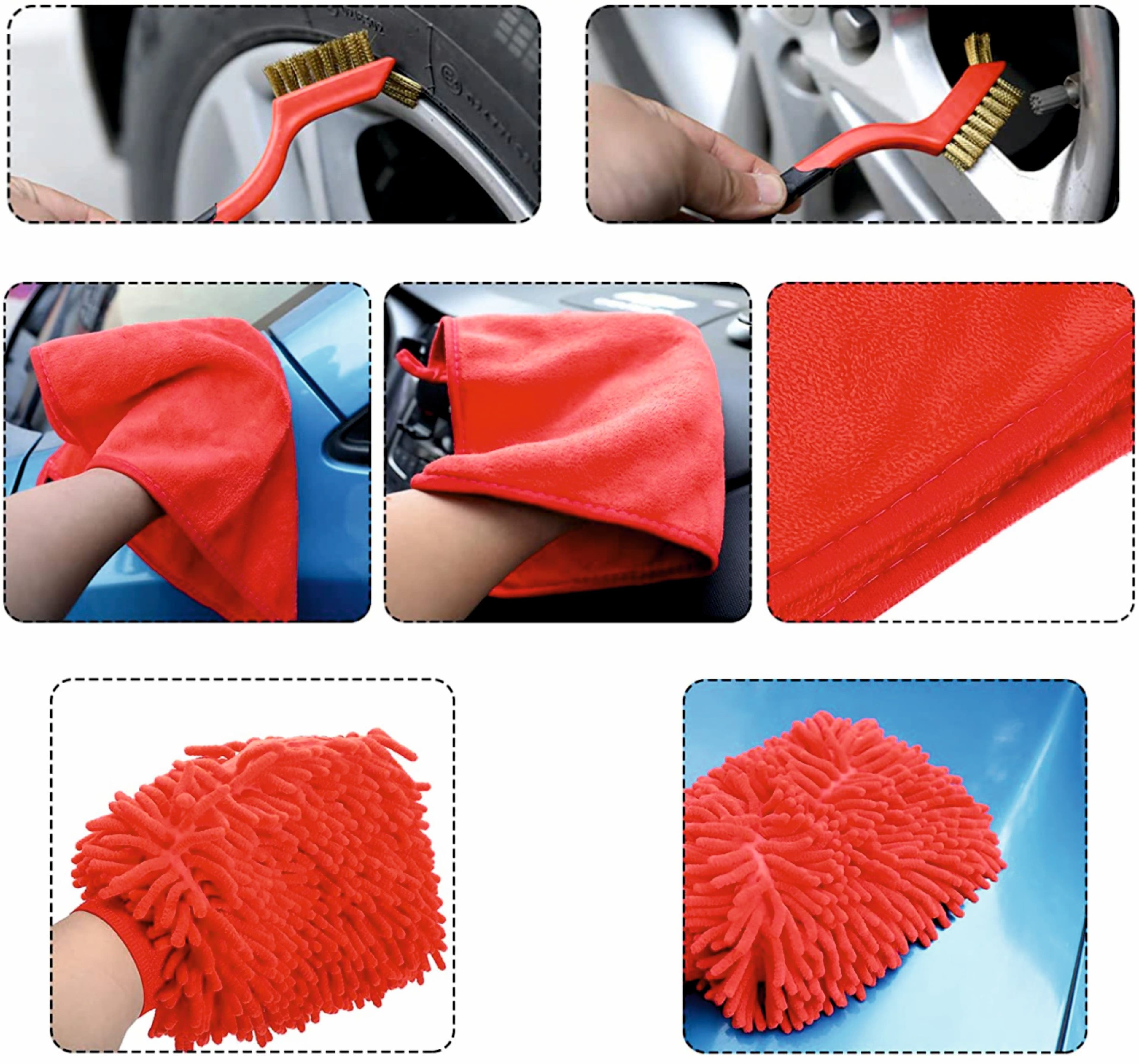 Set de Perii pentru Detailing Auto 18buc image
