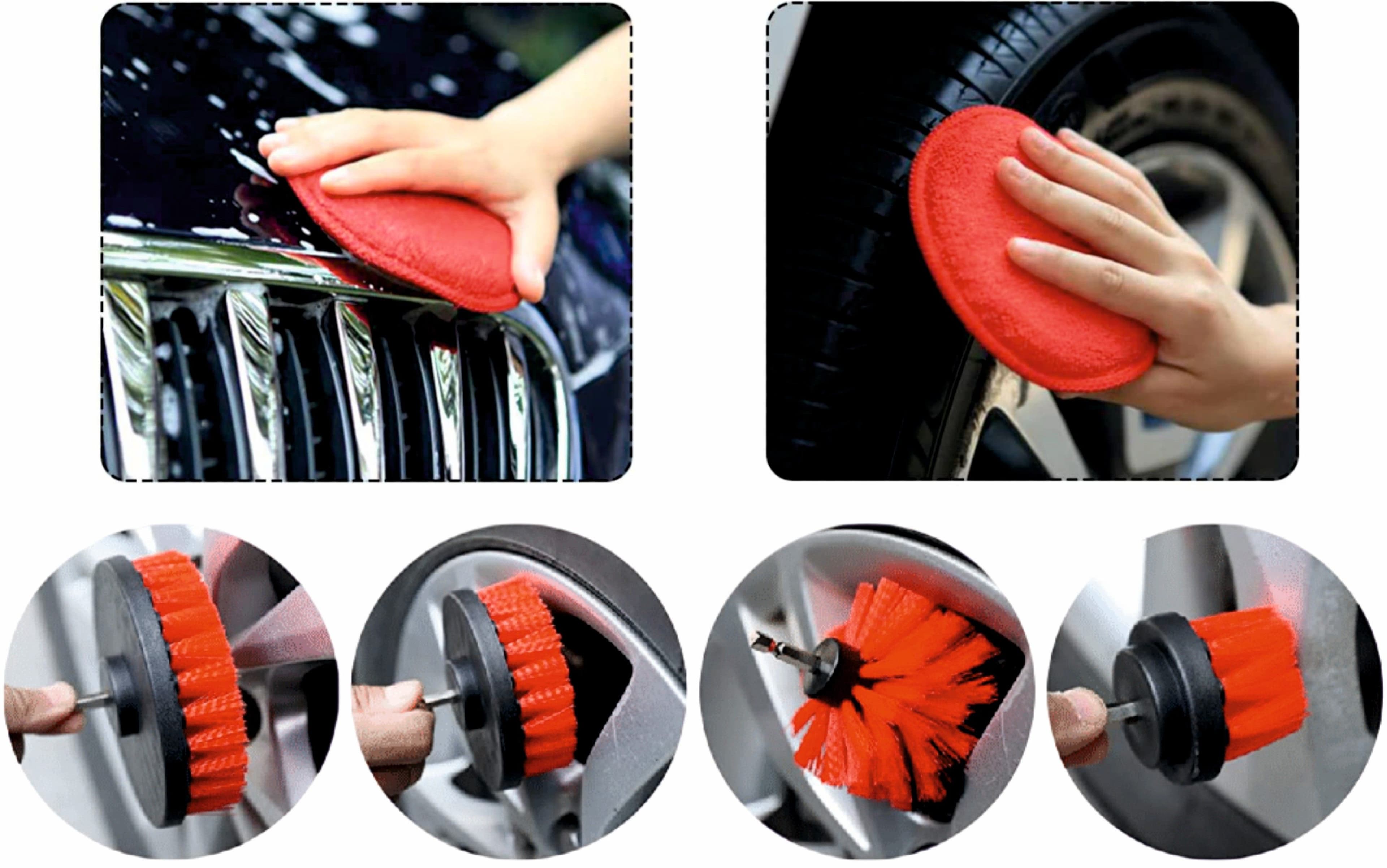 Set de Perii pentru Detailing Auto 18buc image