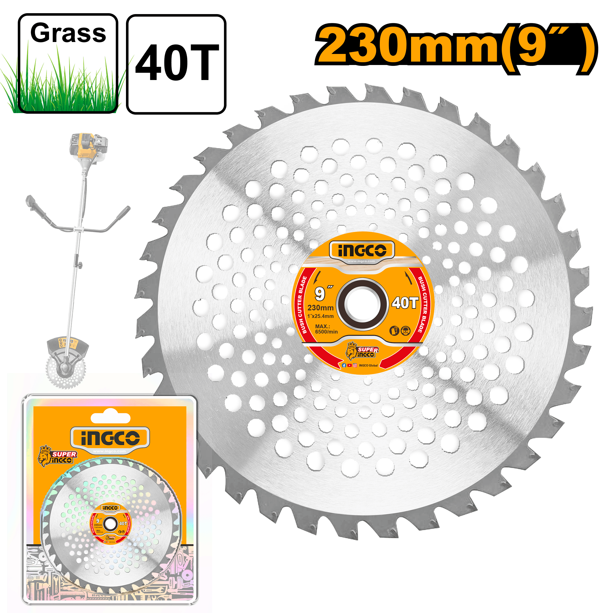 Disc pentru Motocoasa INGCO 230mm x 40T