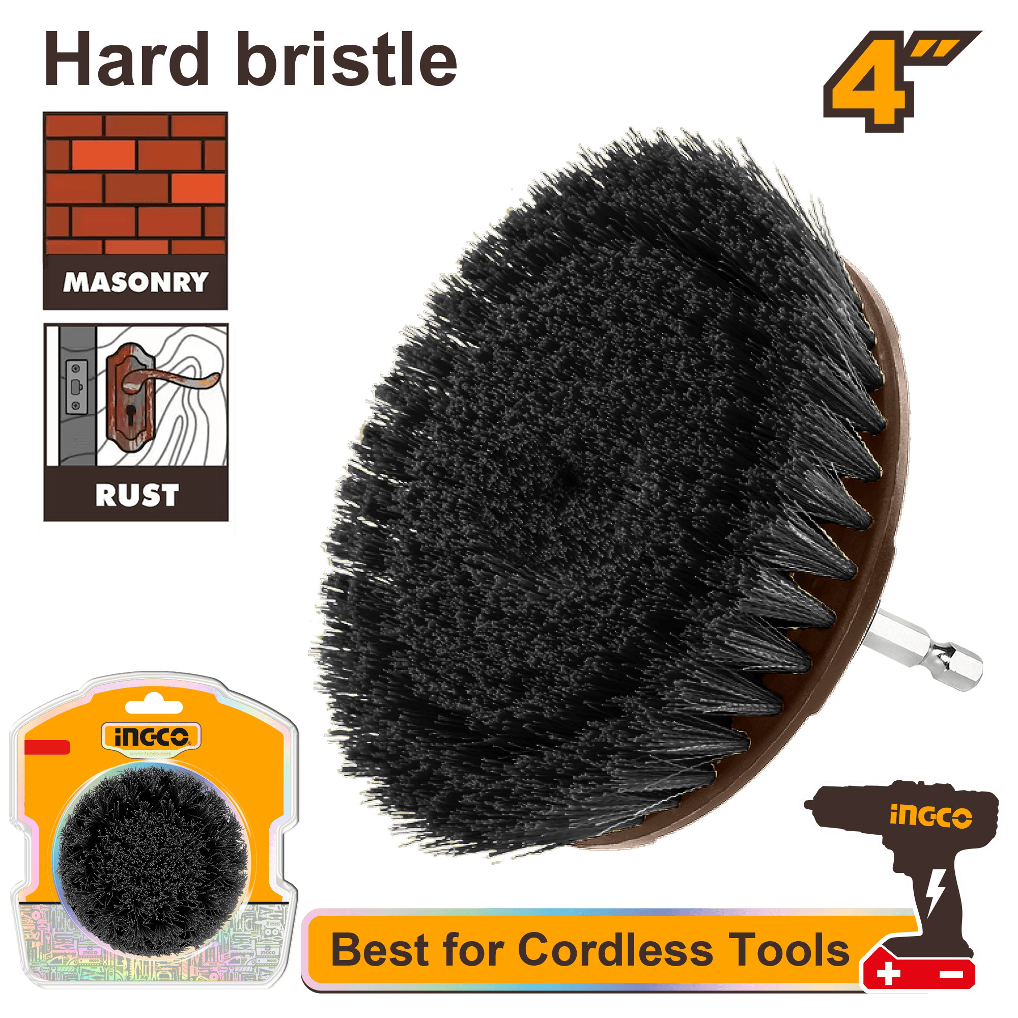 Perie Bormasina Duritate Mare 1/4 4"