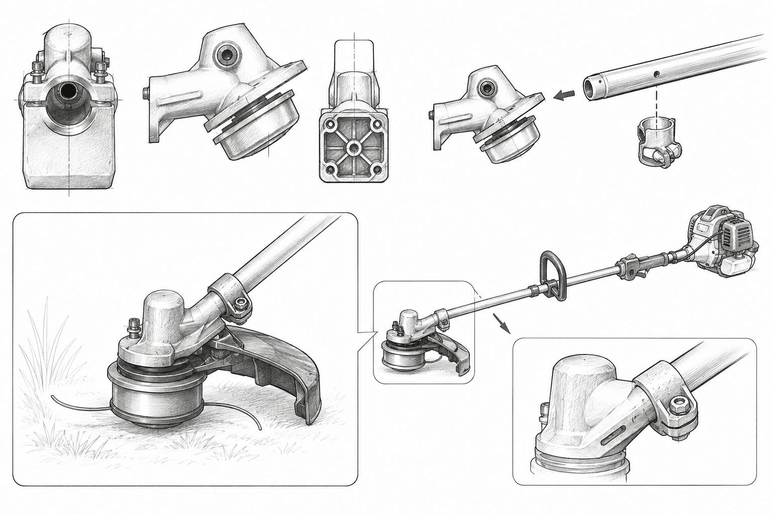 Cap Reductor pentru Motocoasa ST FS120 image