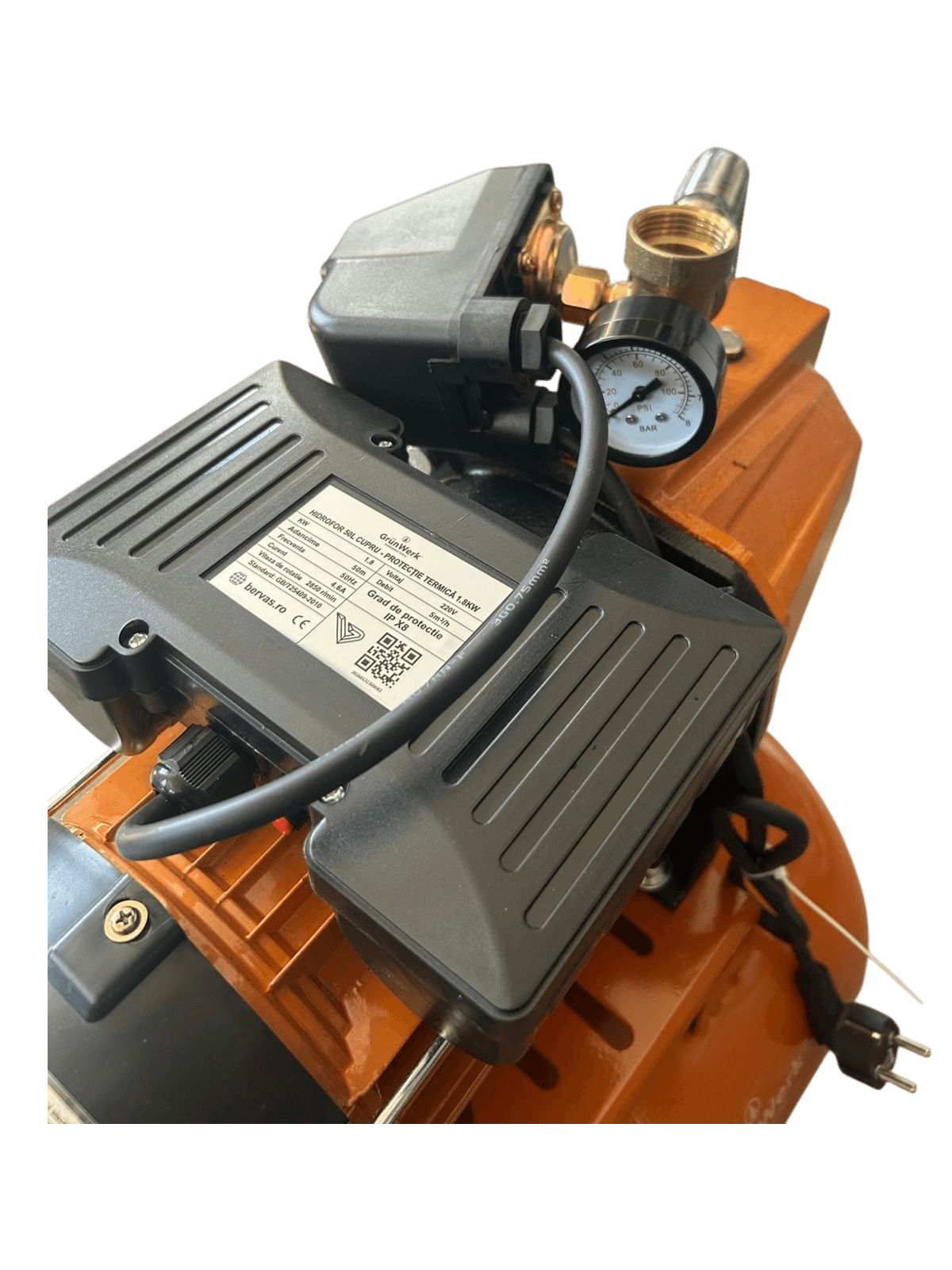 Hidrofor Cupru GW 50L 1.8KW image