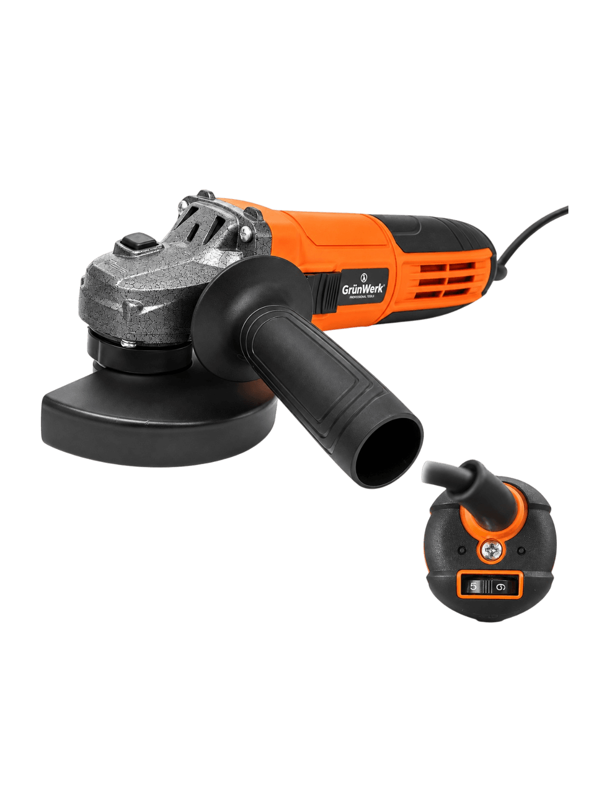Flex unghiular 800W cu Reglaj Viteza GrunWerk