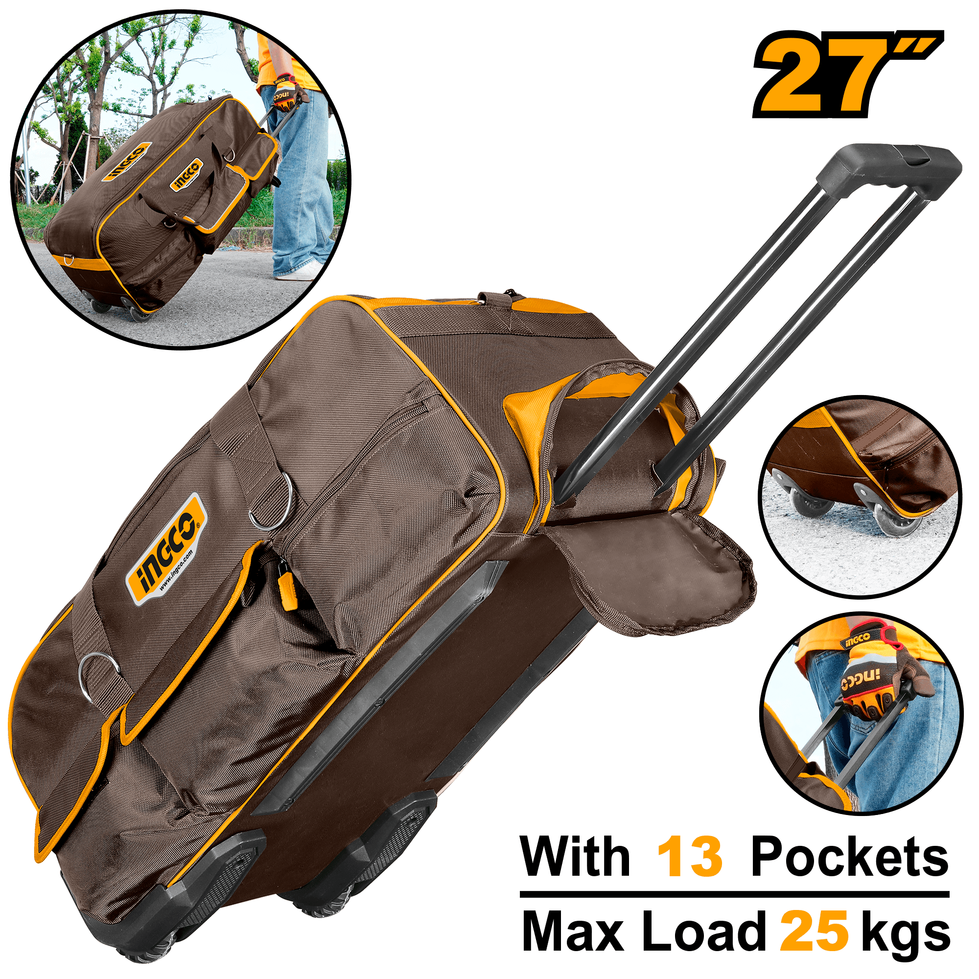 Geanta Tip Troler INGCO 25kg
