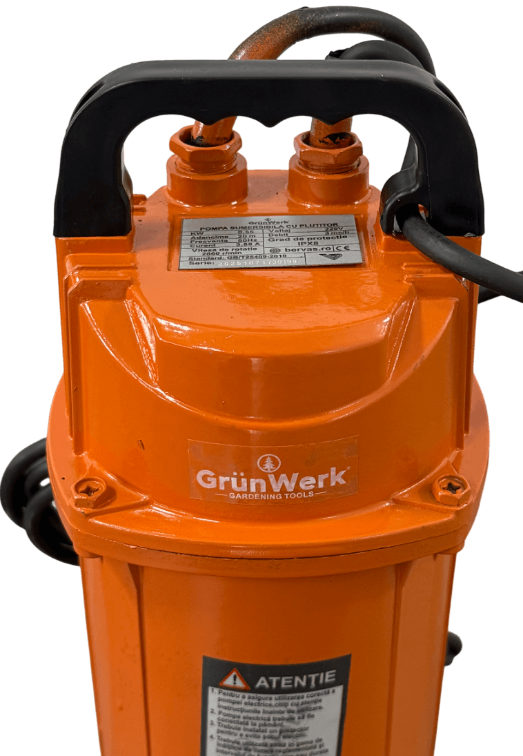 Pompa de Fonta Apa Curata cu Plutitor 550W 20m GW image