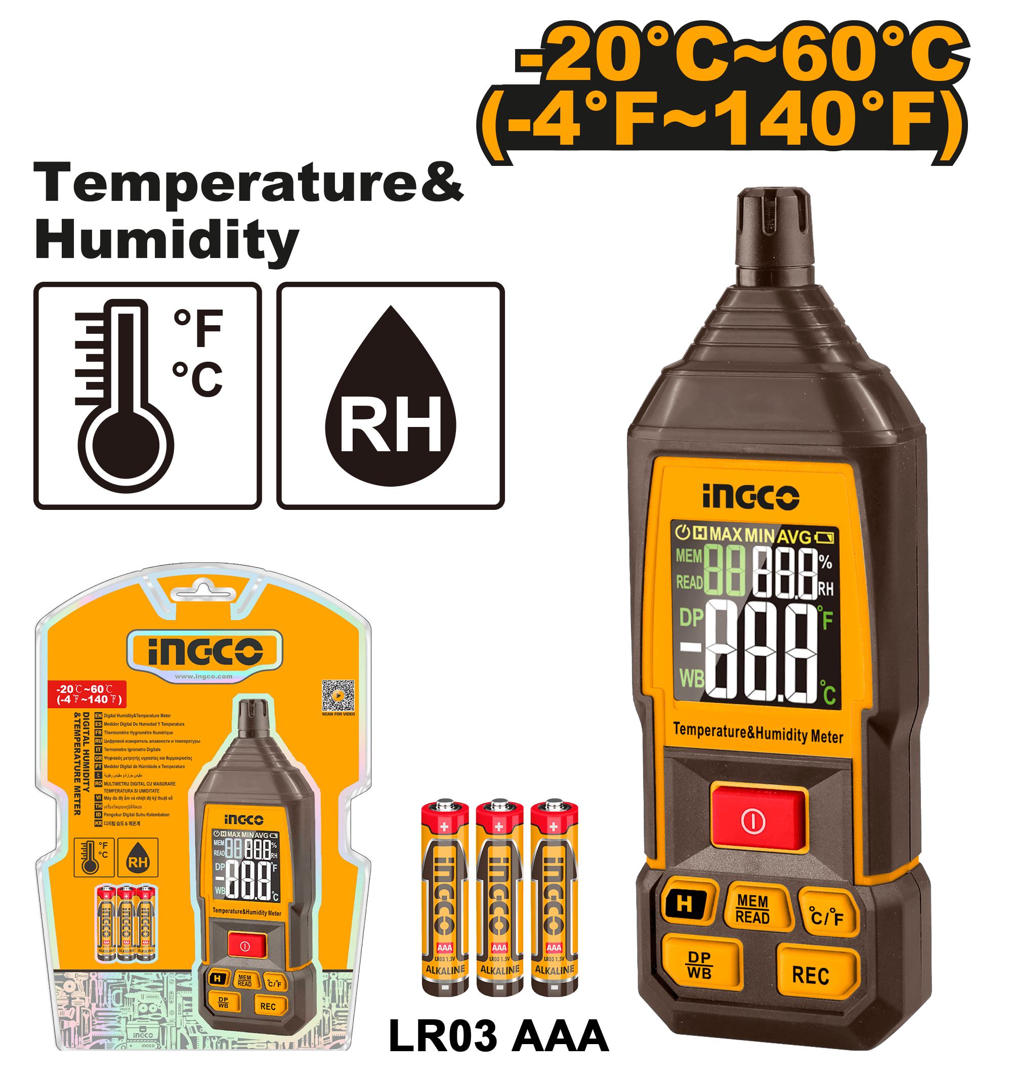 Aparat de Masura Umiditate si Temperatura