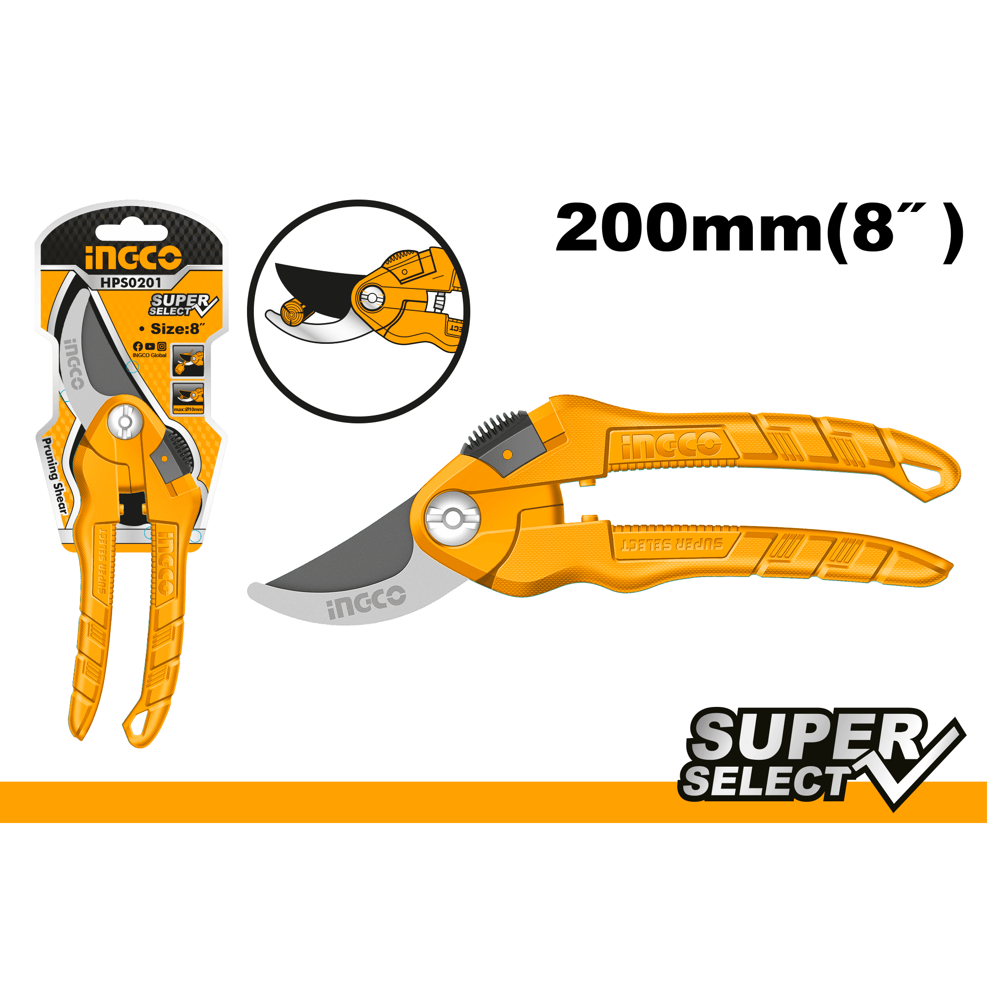 Foarfeca pentru Vie 200mm Super Select