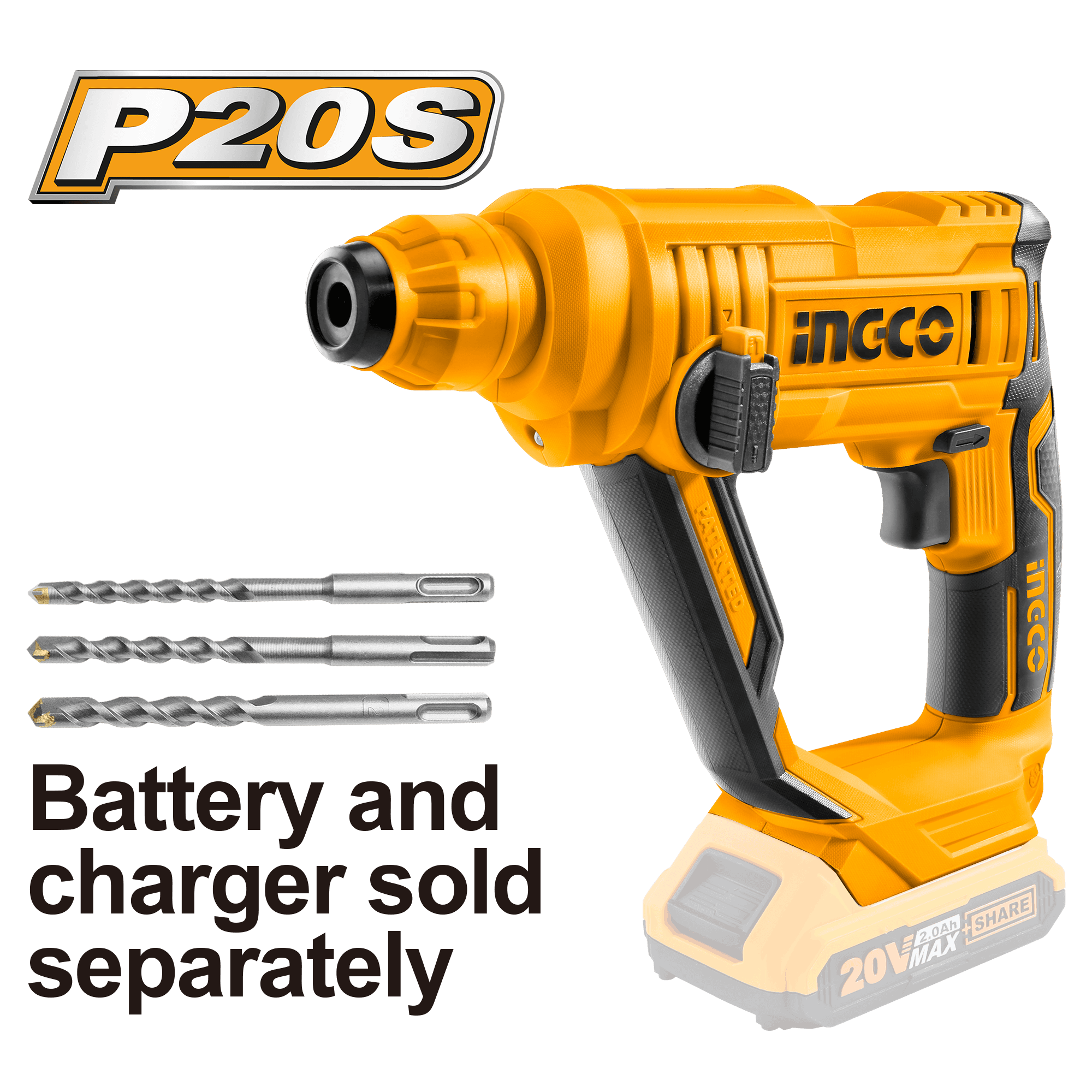 Picammer 20V  Fara Baterie si Incarcator