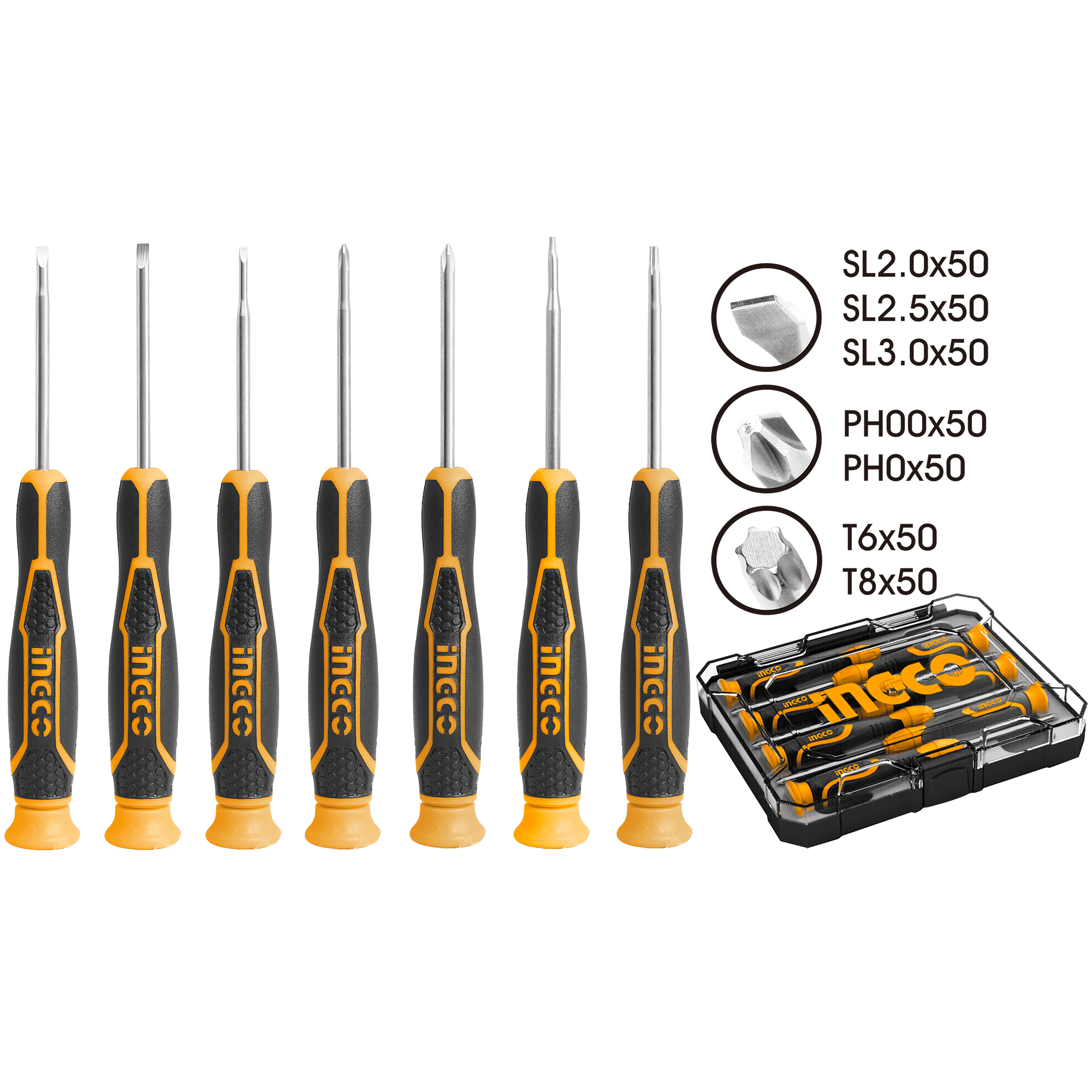 Set Surubelnite Precizie 7pcs 