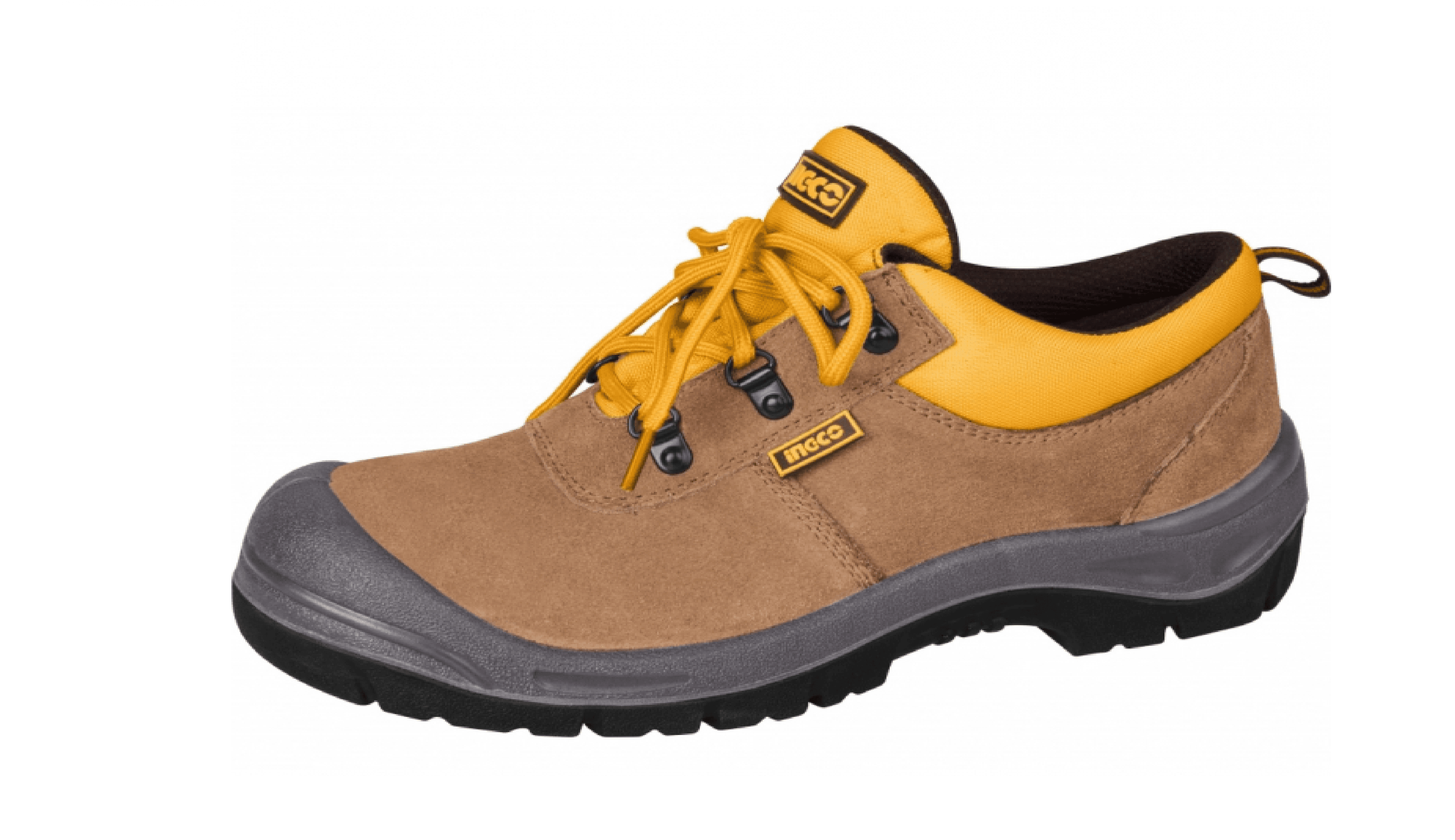 Pantofi de Protectie Maro cu Talpa si Varf de Metal